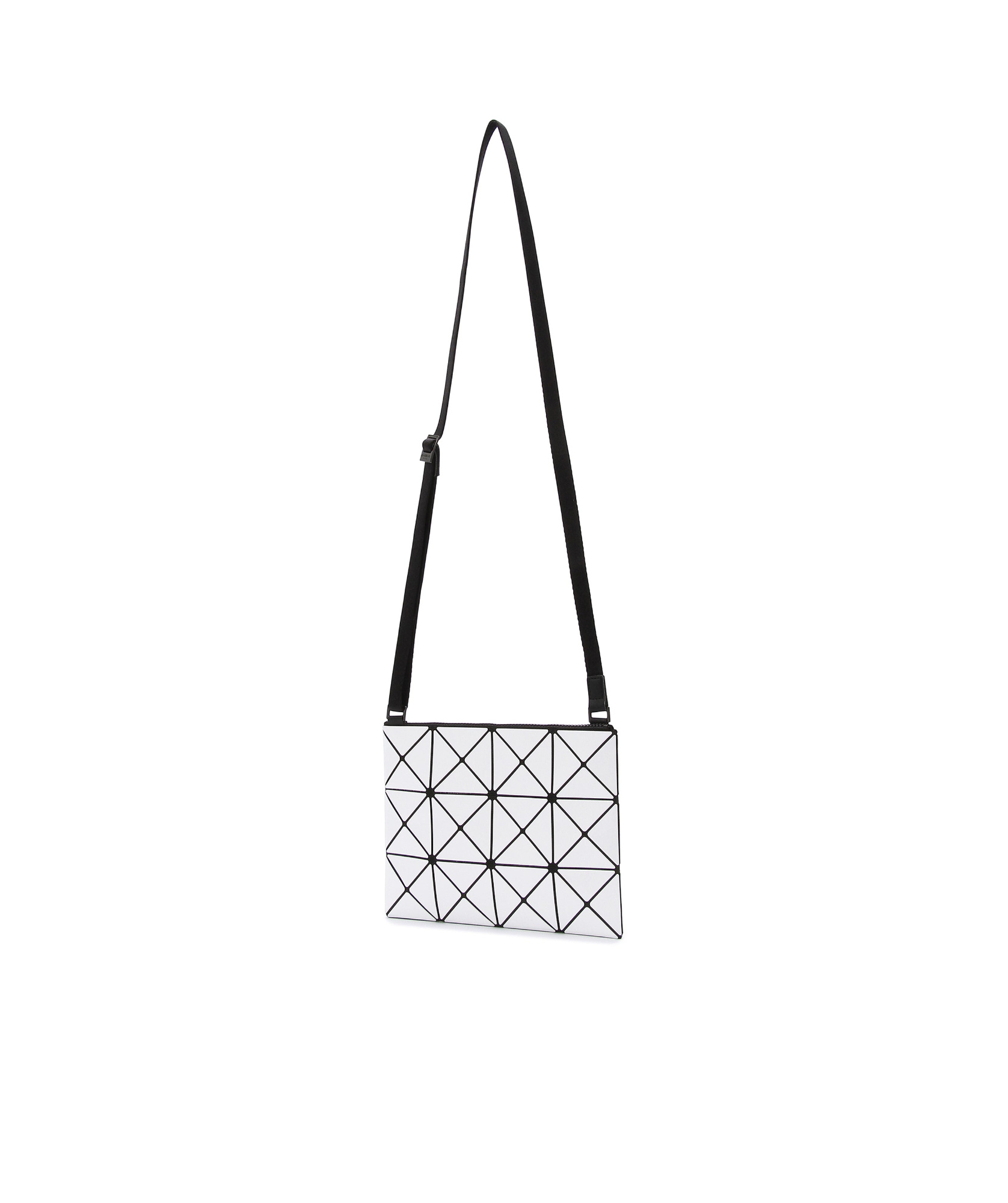 Bao Bao Issey Miyake Lucent Shoulder Bag In White