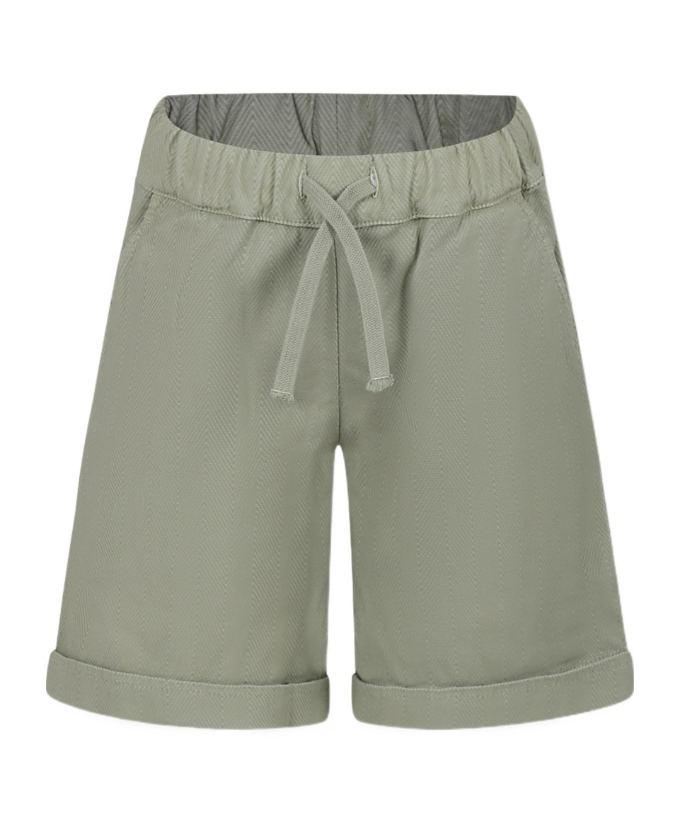 Dondup Elastic Waist Shorts In Gray