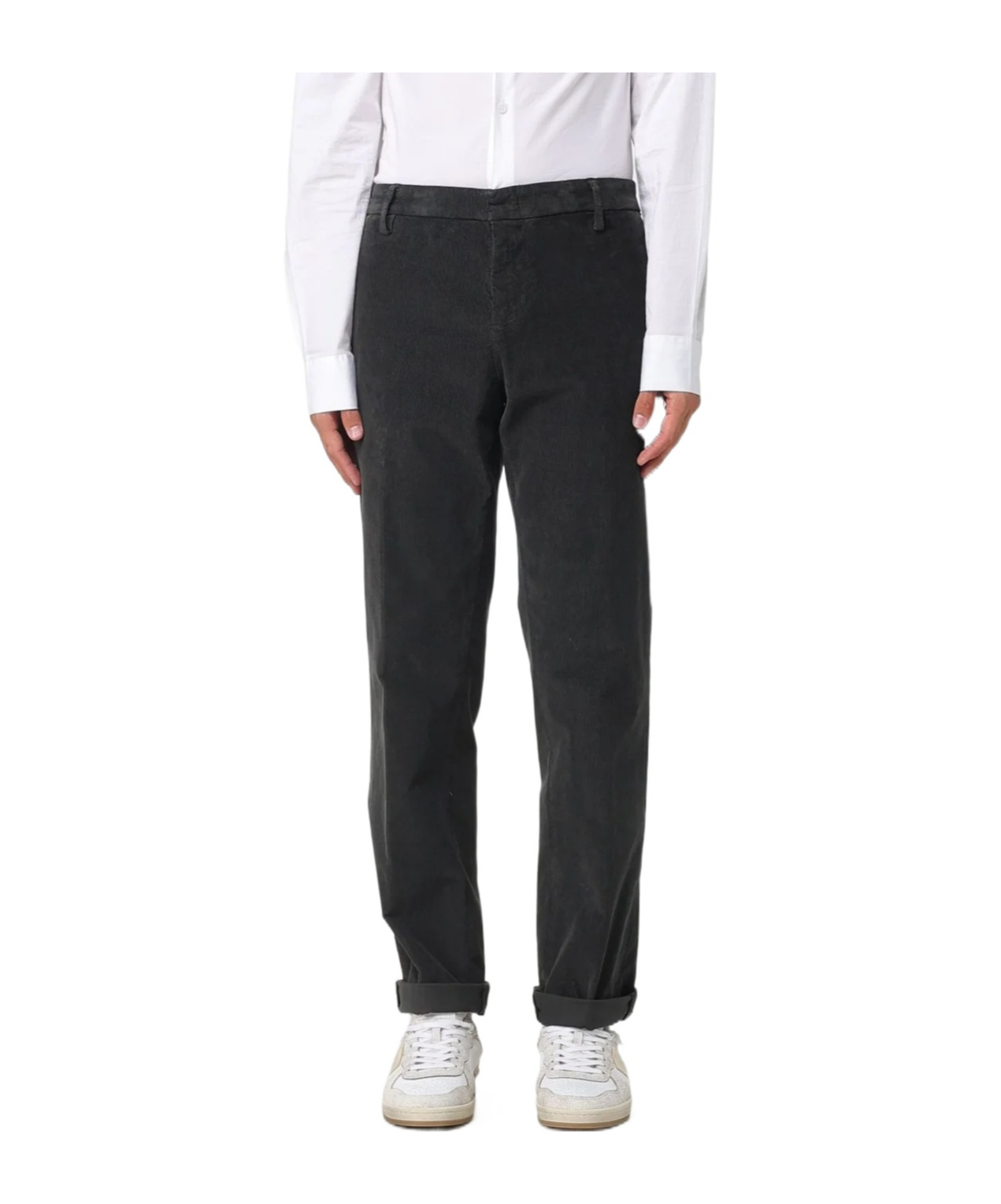 Dondup Gaubert Corduroy Trousers In Green