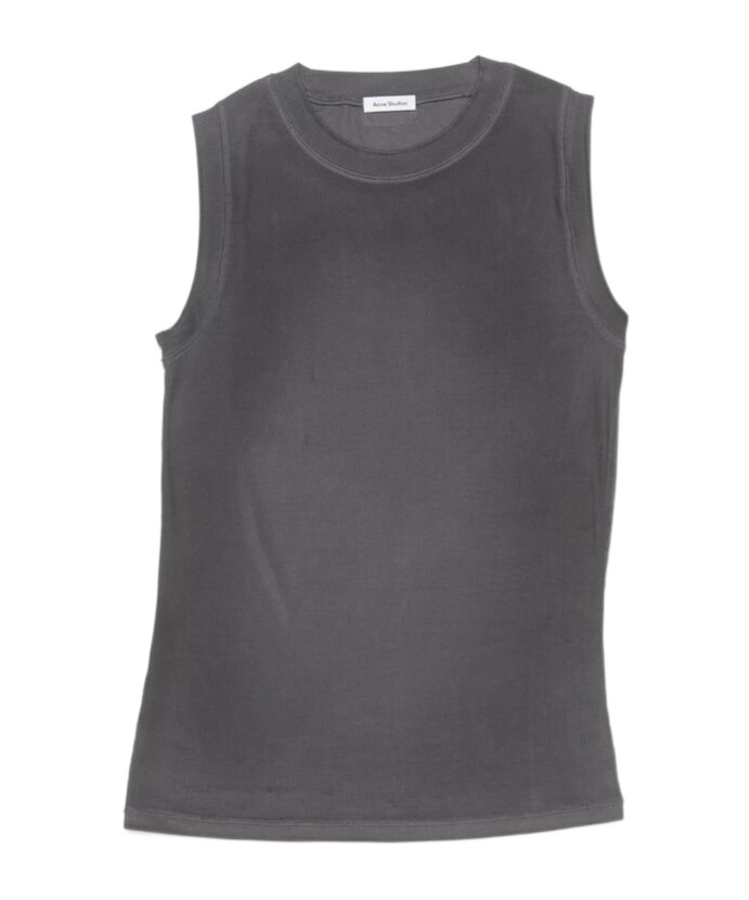 Acne Studios Sleeveless Vest In Black