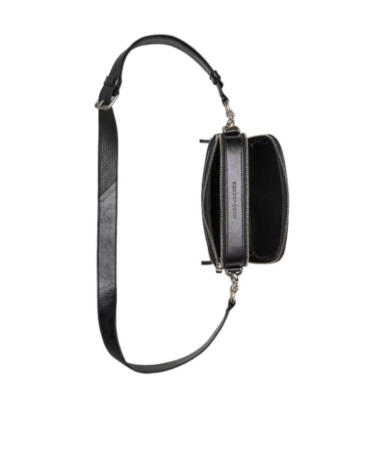 Marc Jacobs The Suede Patchwork Snapshot In Multi