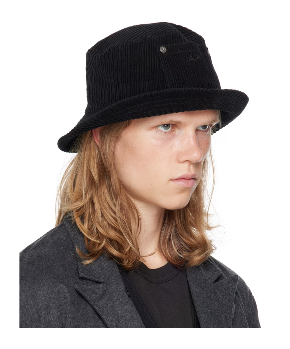 Apc Bob Thais Bucket Hat In Black