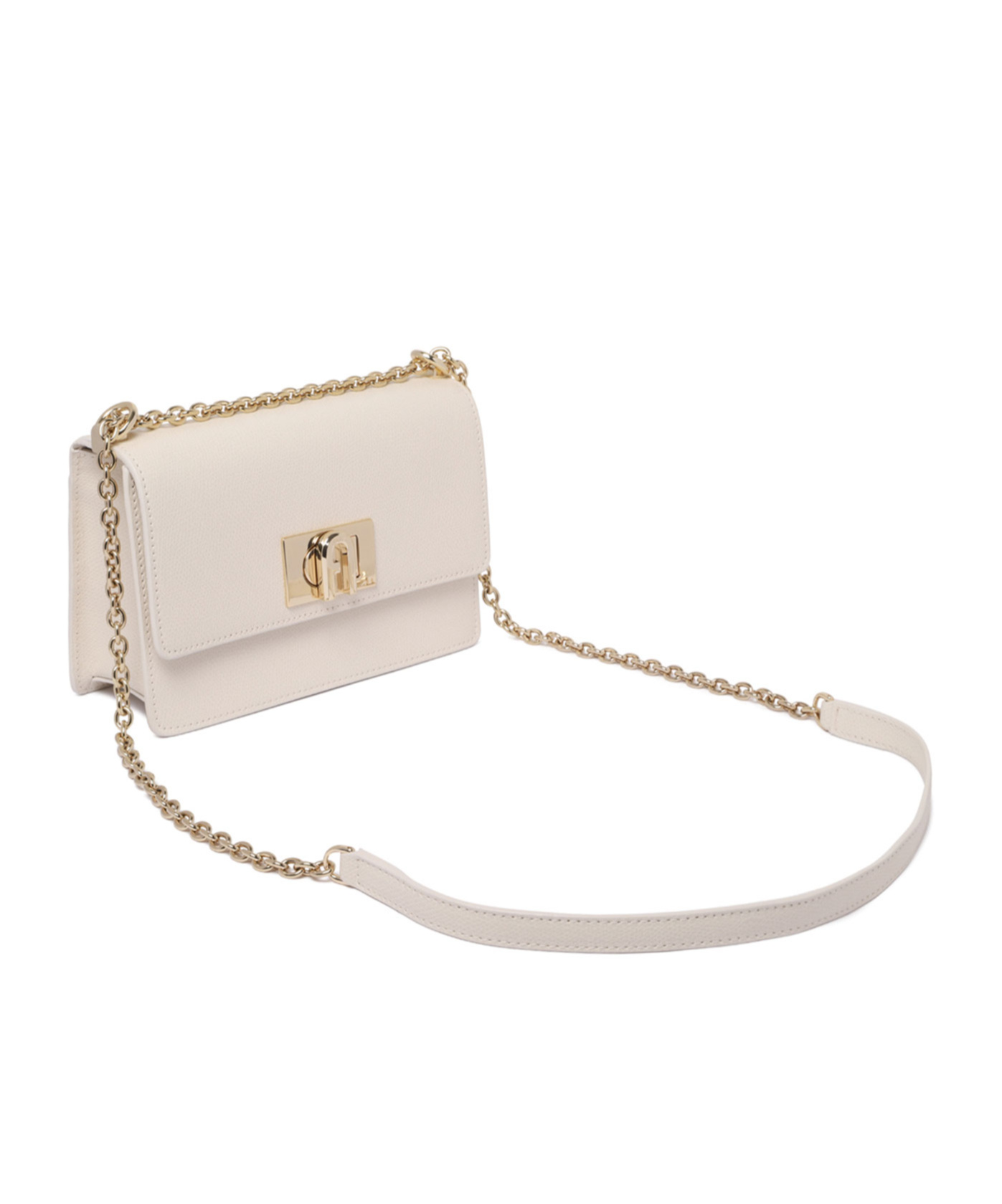 Furla Mini 1927 Shoulder Bag In White