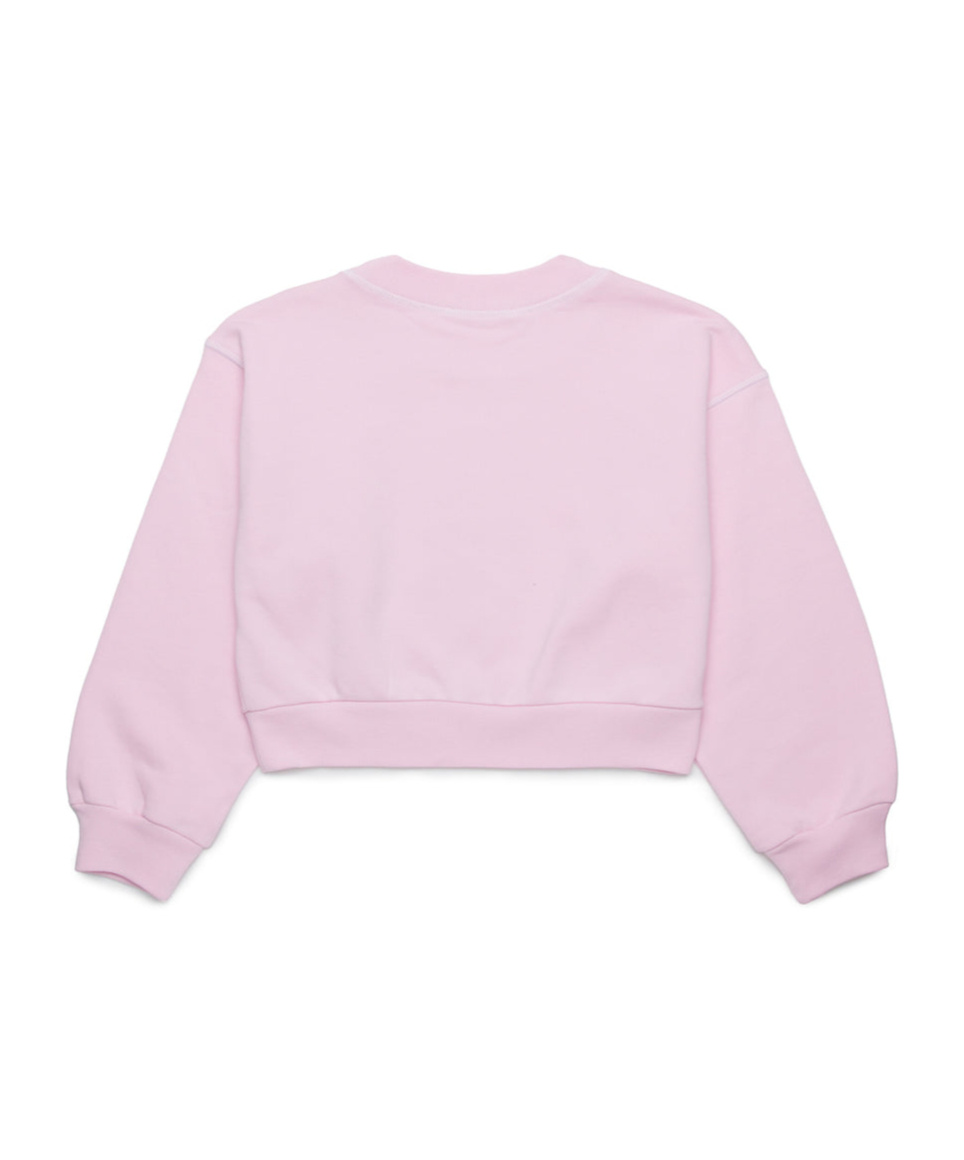 Marni Logo-print Sweatshirt In Pink