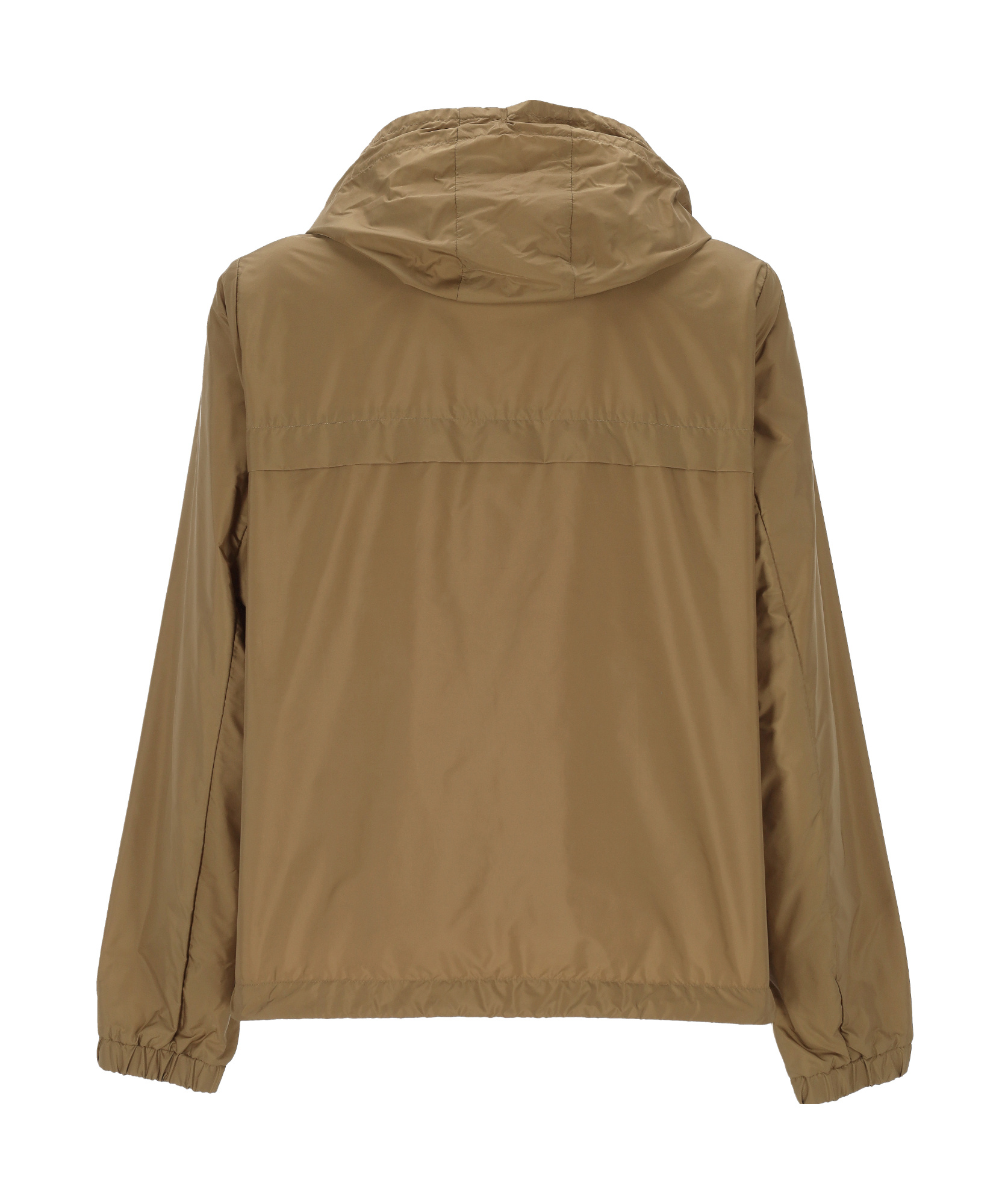 Moncler Long-sleeved Casual Jacket In Green