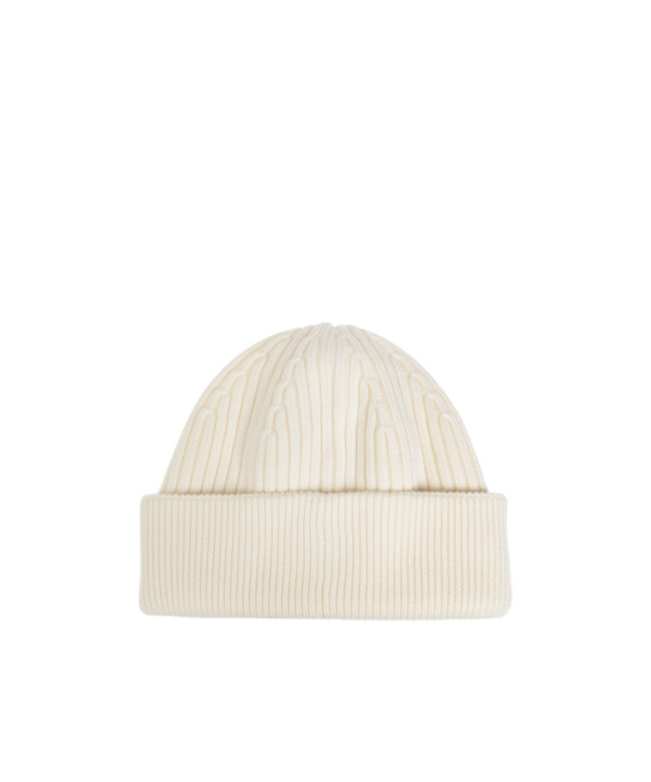 Loewe Beanie In Wool In White