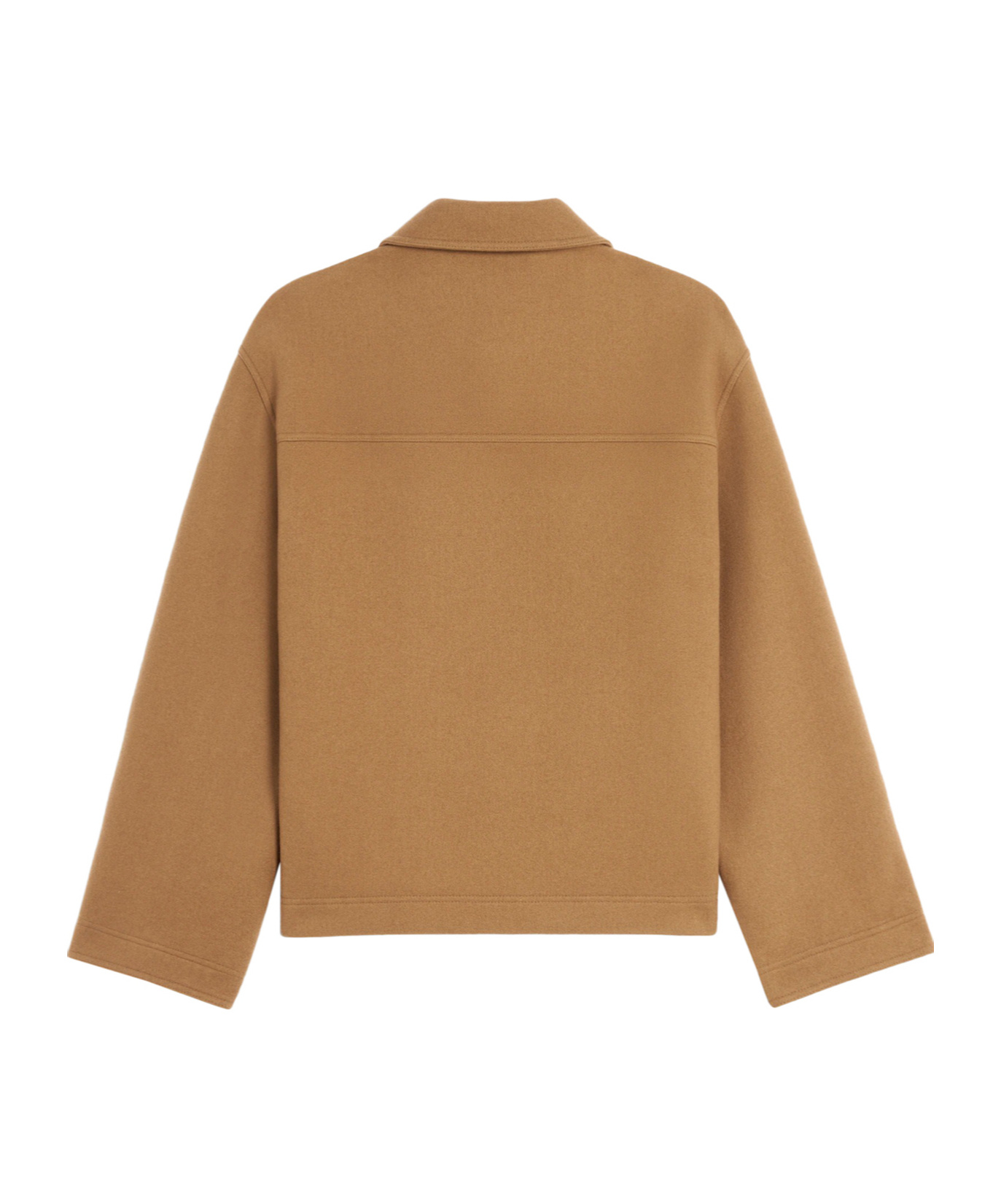 Celine Jacket In Wool Felt In Brown
