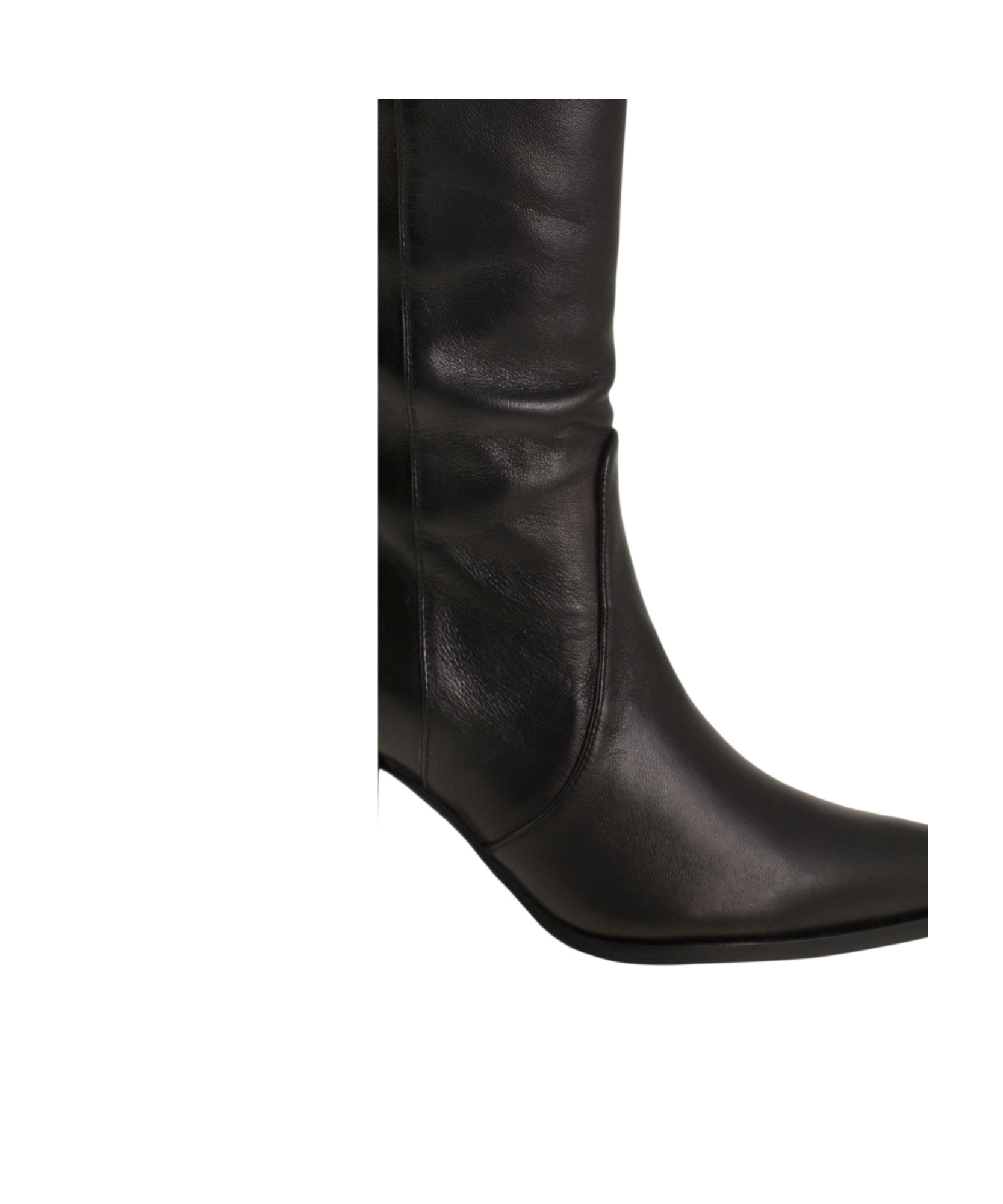 Stuart Weitzman Round-toed Boots In Black