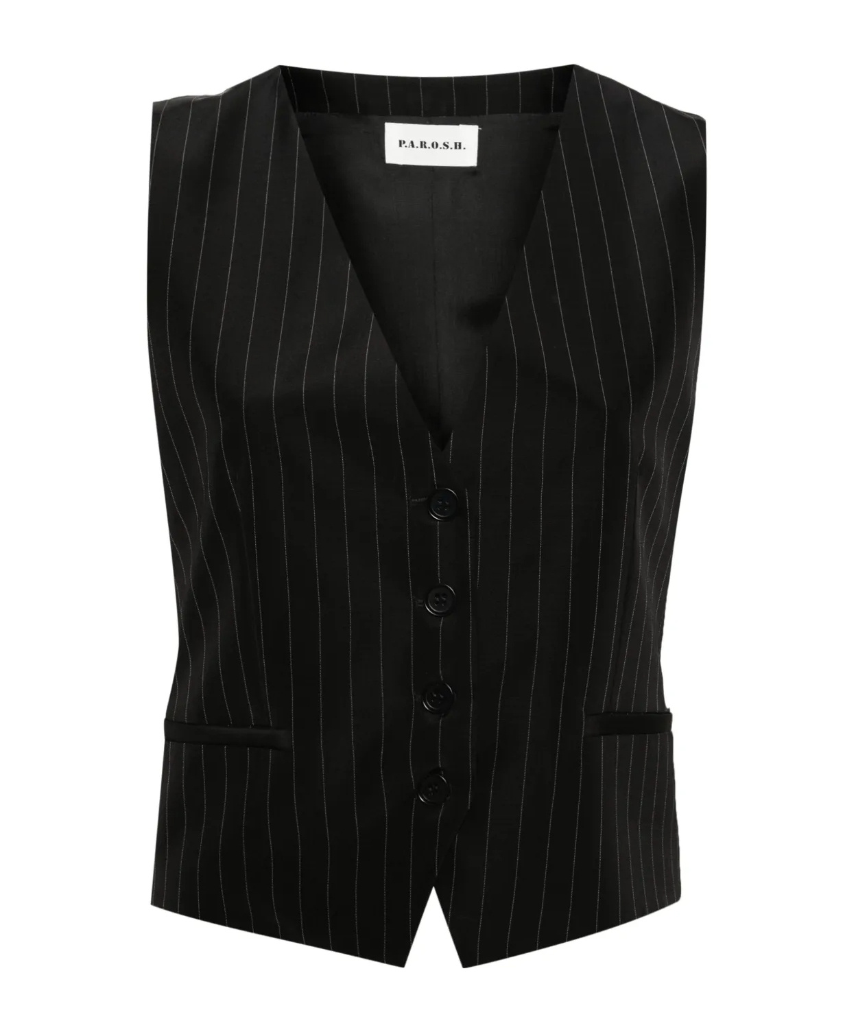 P.a.r.o.s.h V-neck Pinstripe Waistcoat