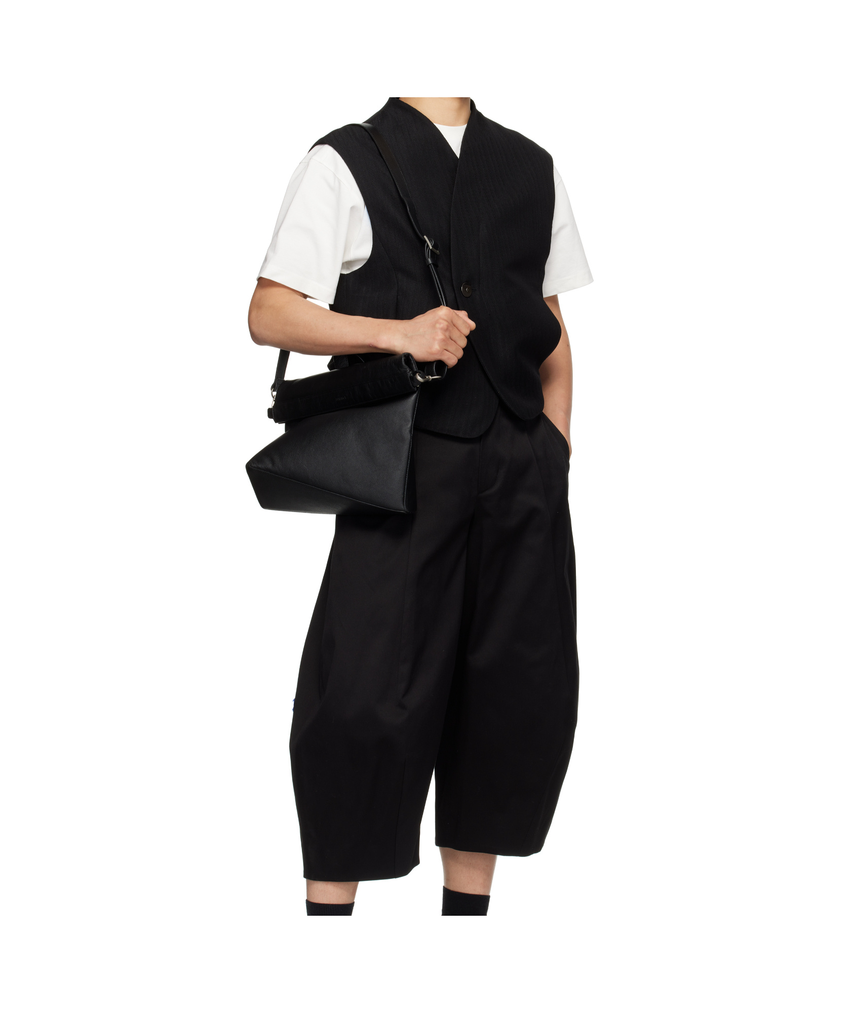 Ader Error Sleeveless Vest In Black