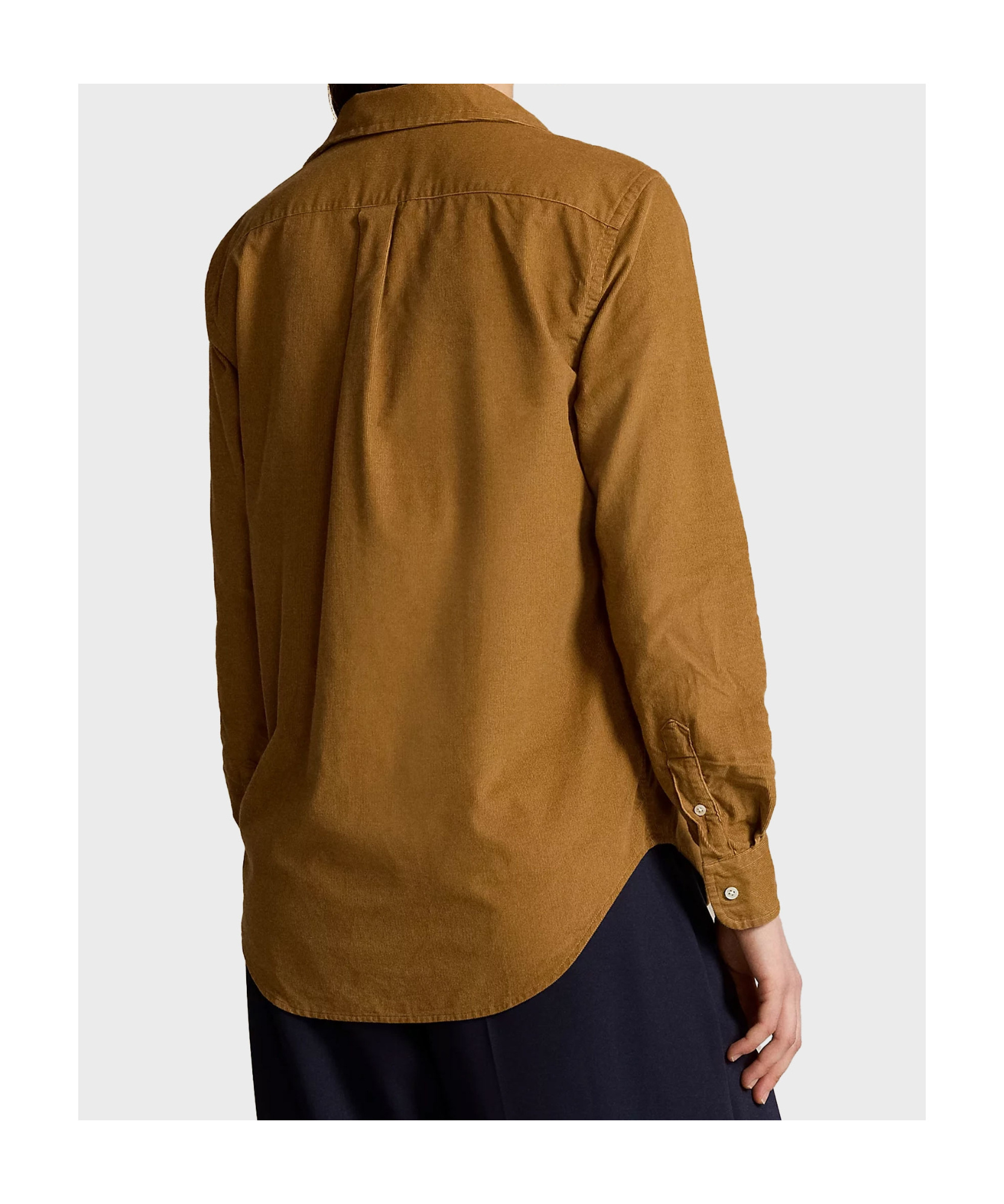 Polo Ralph Lauren Cotton Shirt In Brown