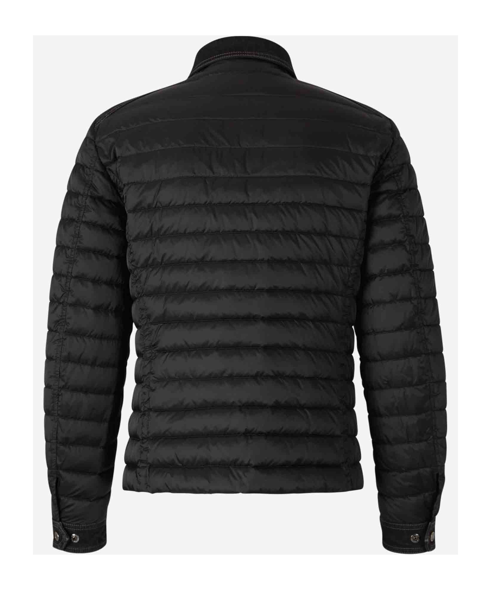 Moorer Mougi Quilted Down Jacket In Black