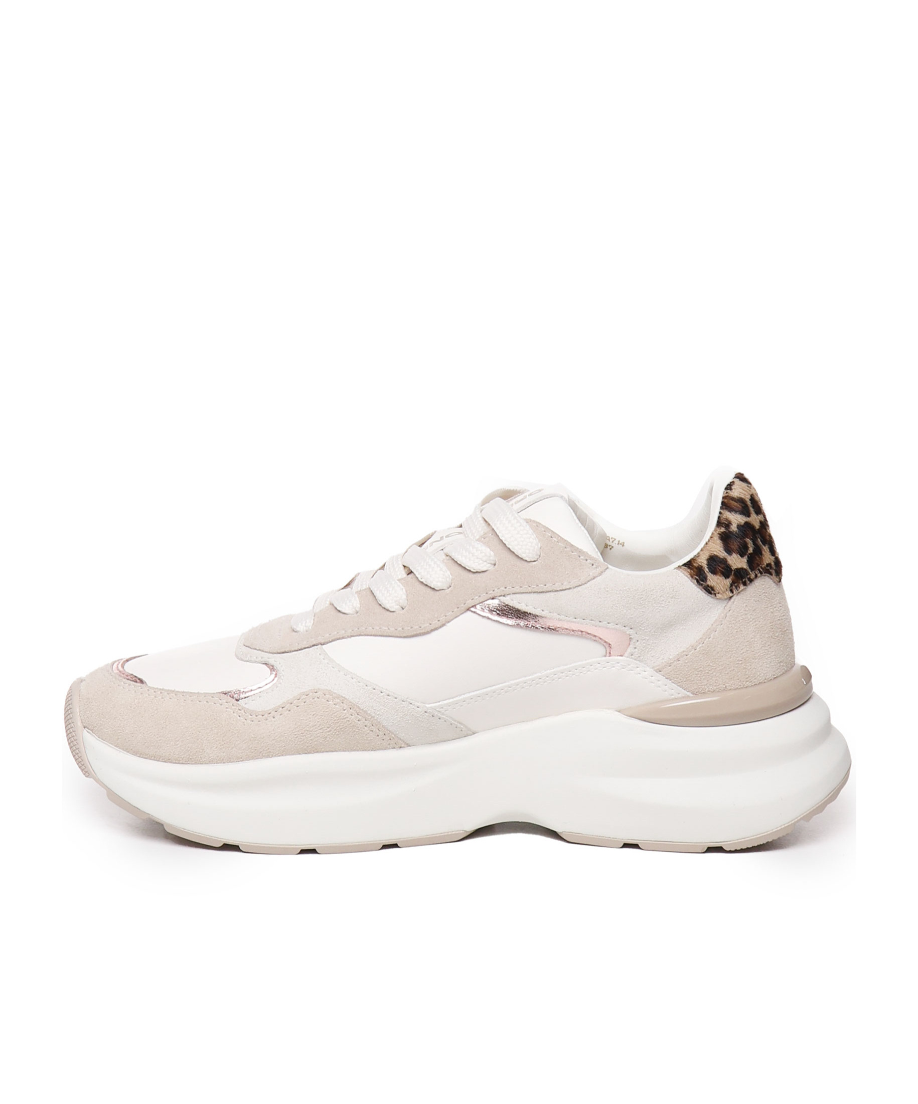 Crime London Sneakers In Rubber And Leather In White