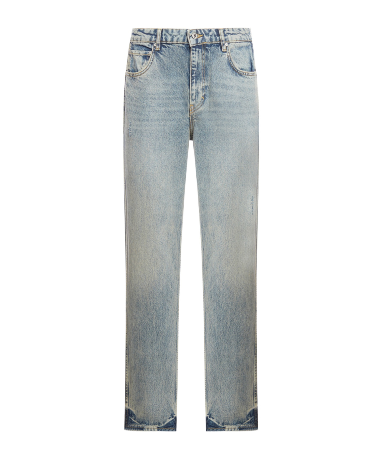 Represent R2 Straight Leg Denim In Gray