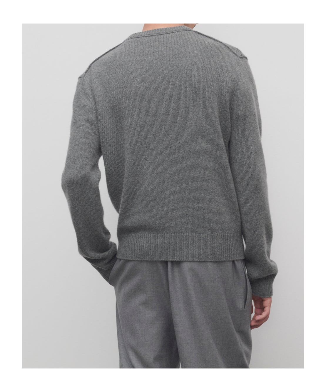 The Row Horik Sweater In Cashmere In Gray