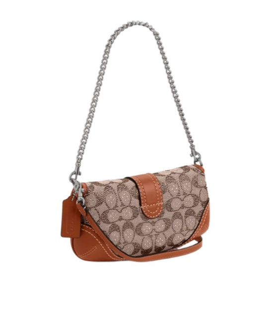 Coach Soho Bag 25 In Crystal Signature Jacquard