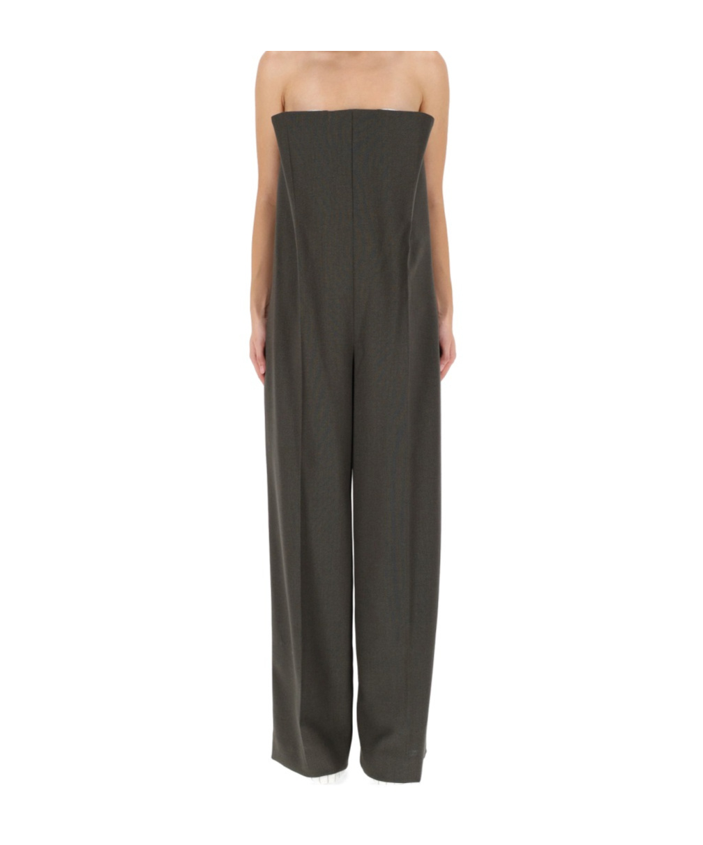 Jean Paul Gaultier Tube Top Jumpsuit In Black