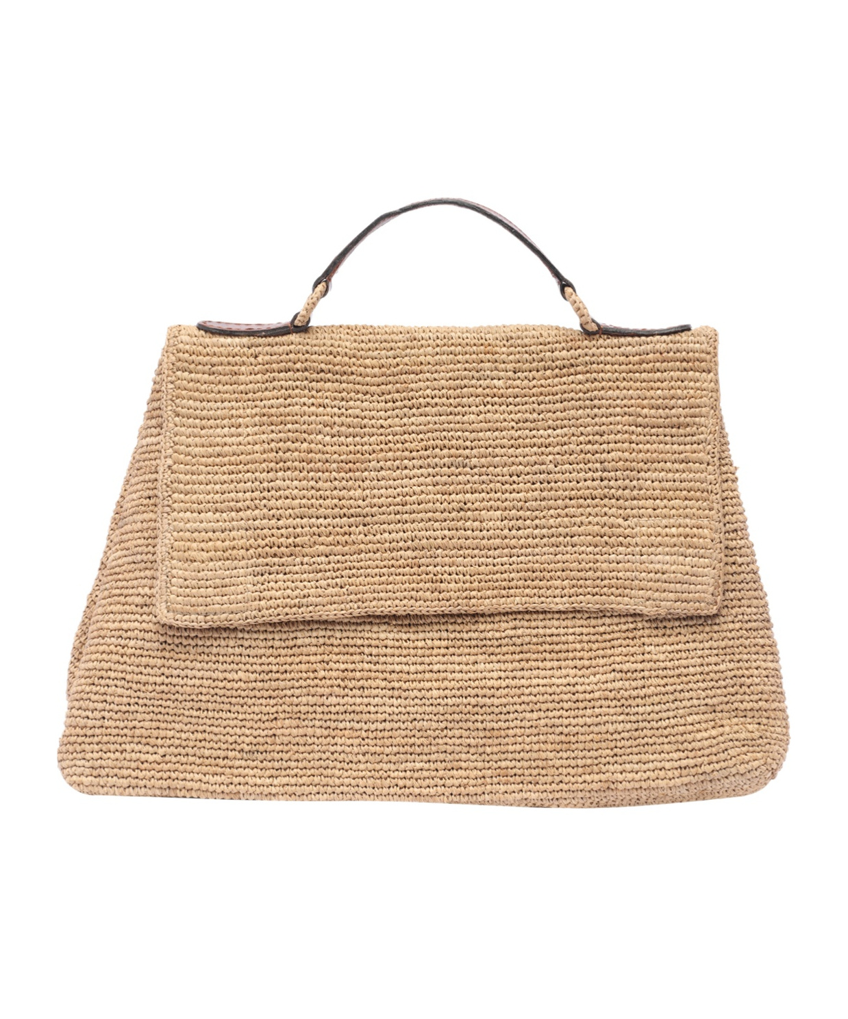 Ibeliv Flip Shoulder Bag In Nude