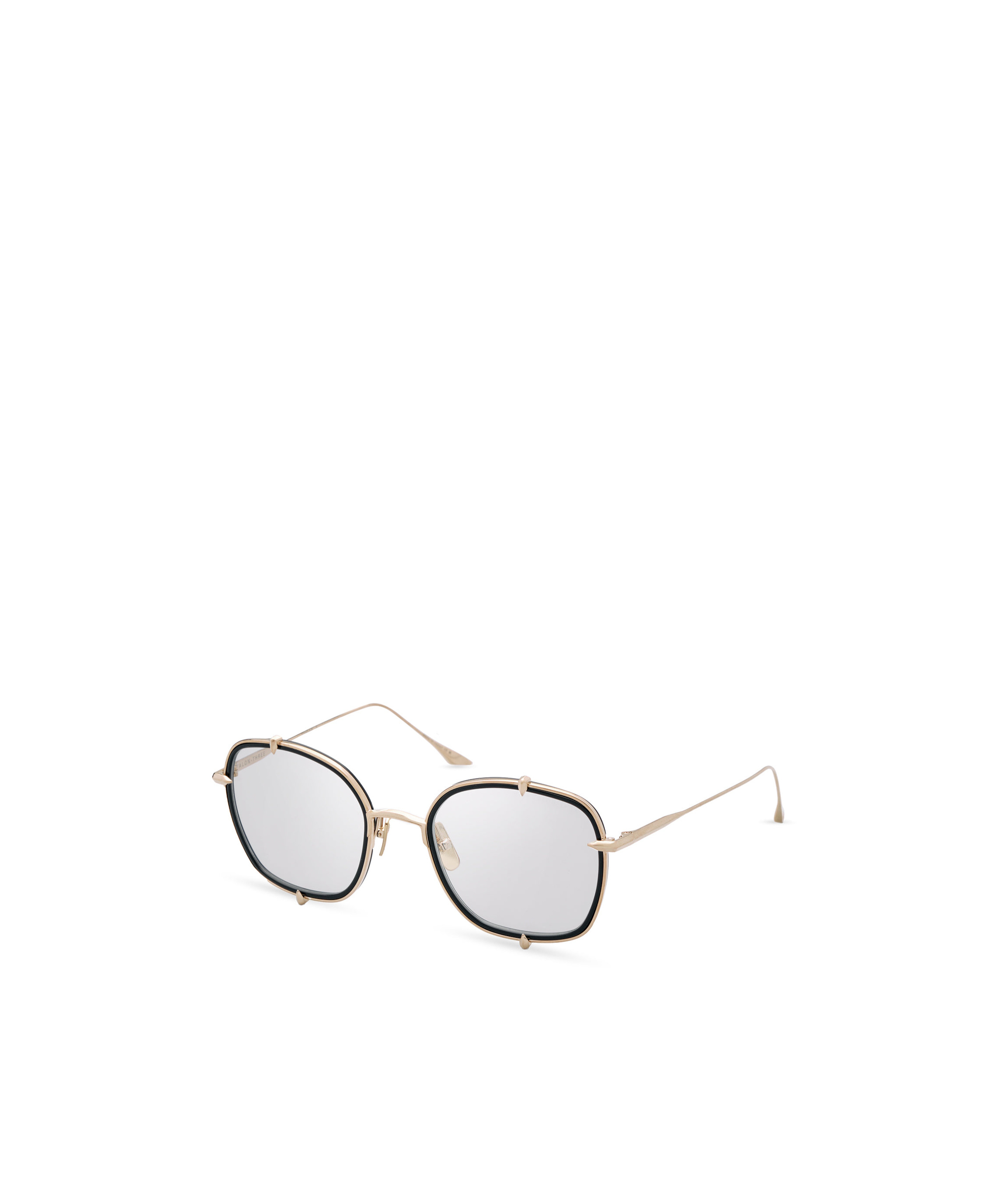 Dita Eyewear Talon Three Square-frame Glasses In White