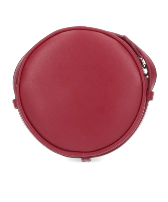 Courrèges Reedition Circle Crossbody Bag In Red