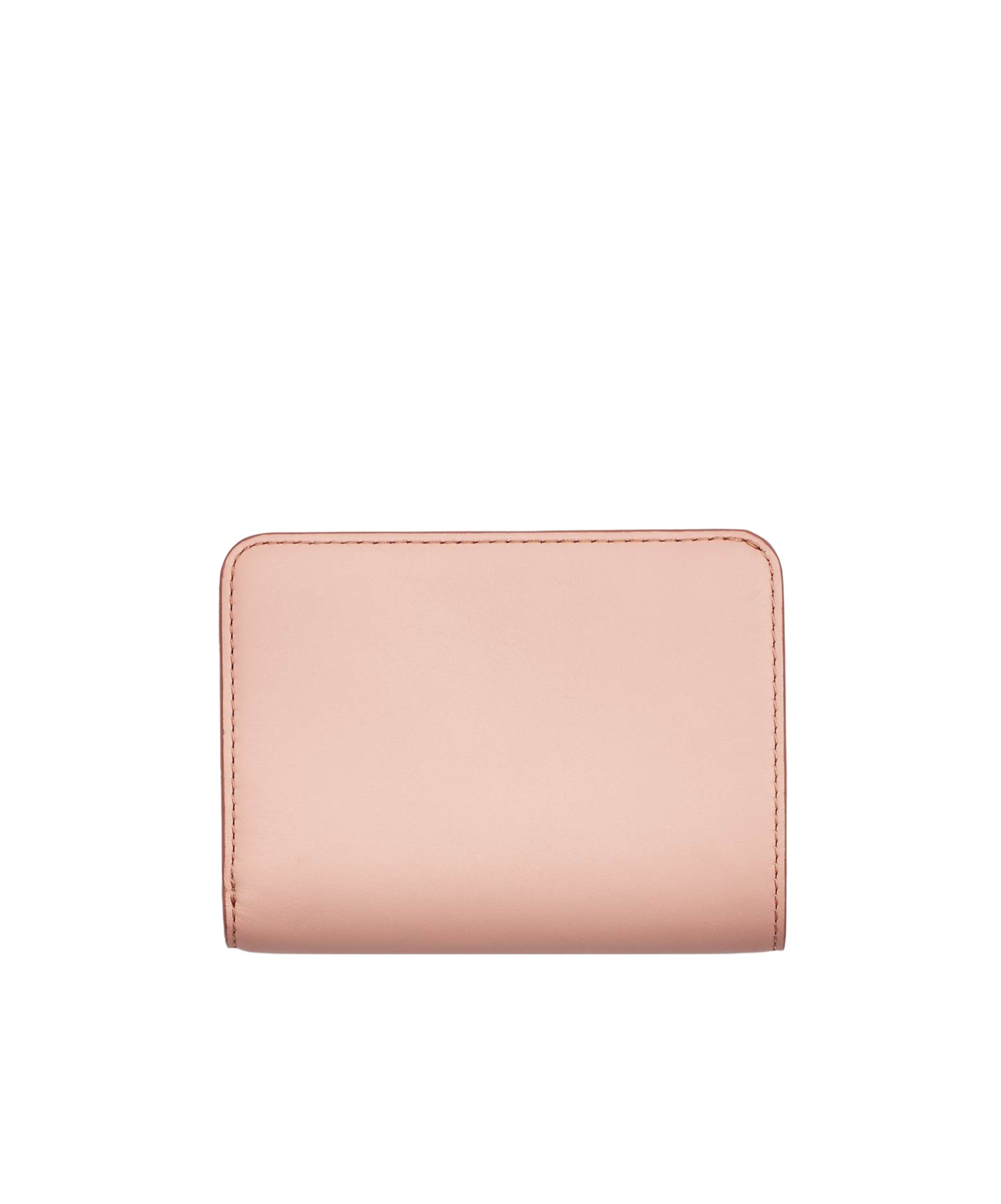 Shop Marc Jacobs The Leather J Marc Mini Compact Wallet In Nude