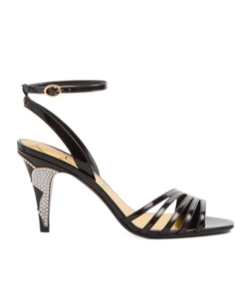 Valentino 85mm Strappy Sandals In Black