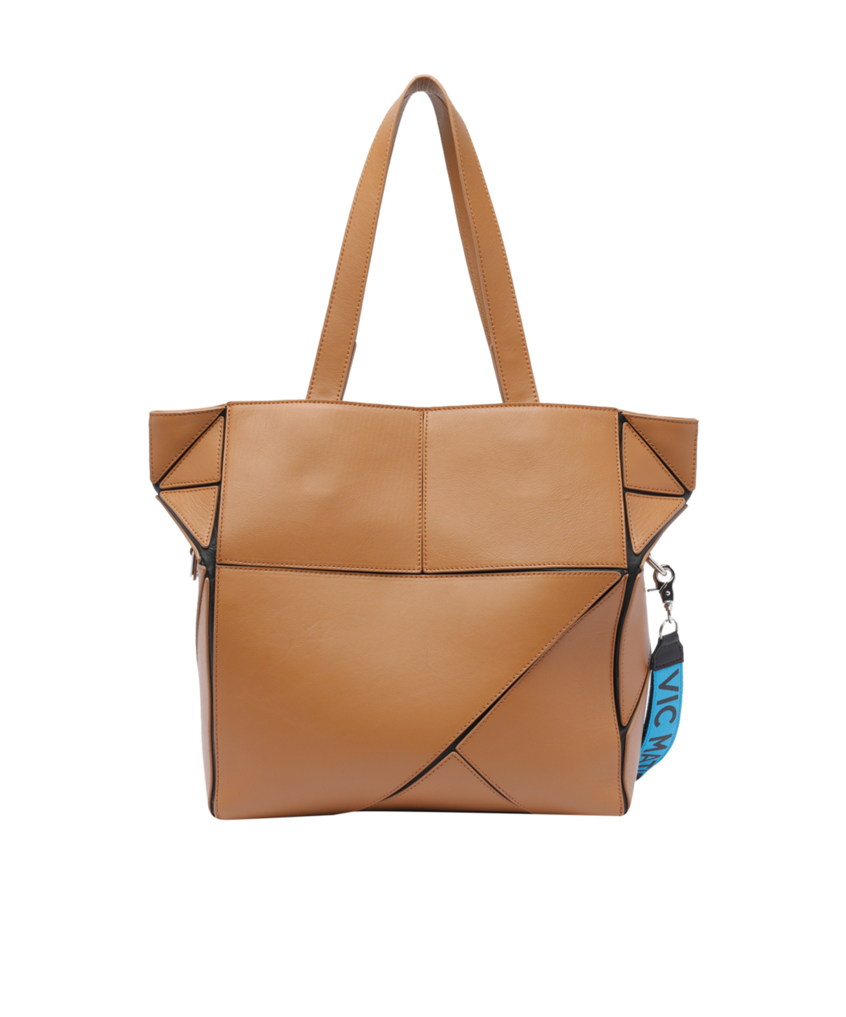 VIC MATIE DOUBLE HANDLE SHOULDER BAG