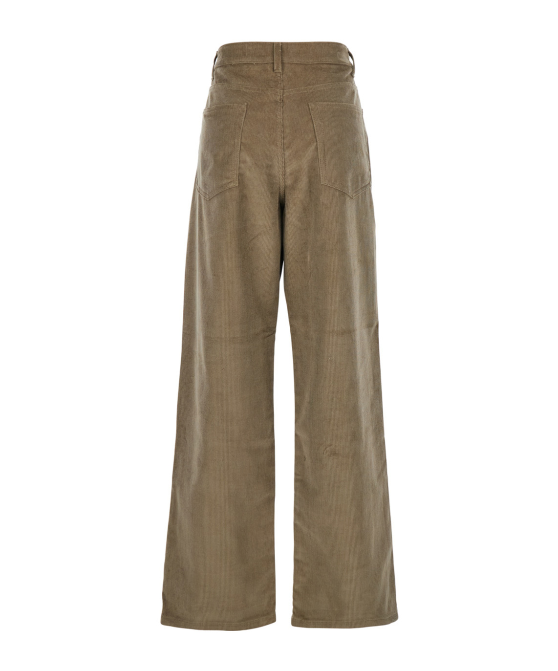 Rohe Cotton Corduroy Wide-leg Pants In Brown