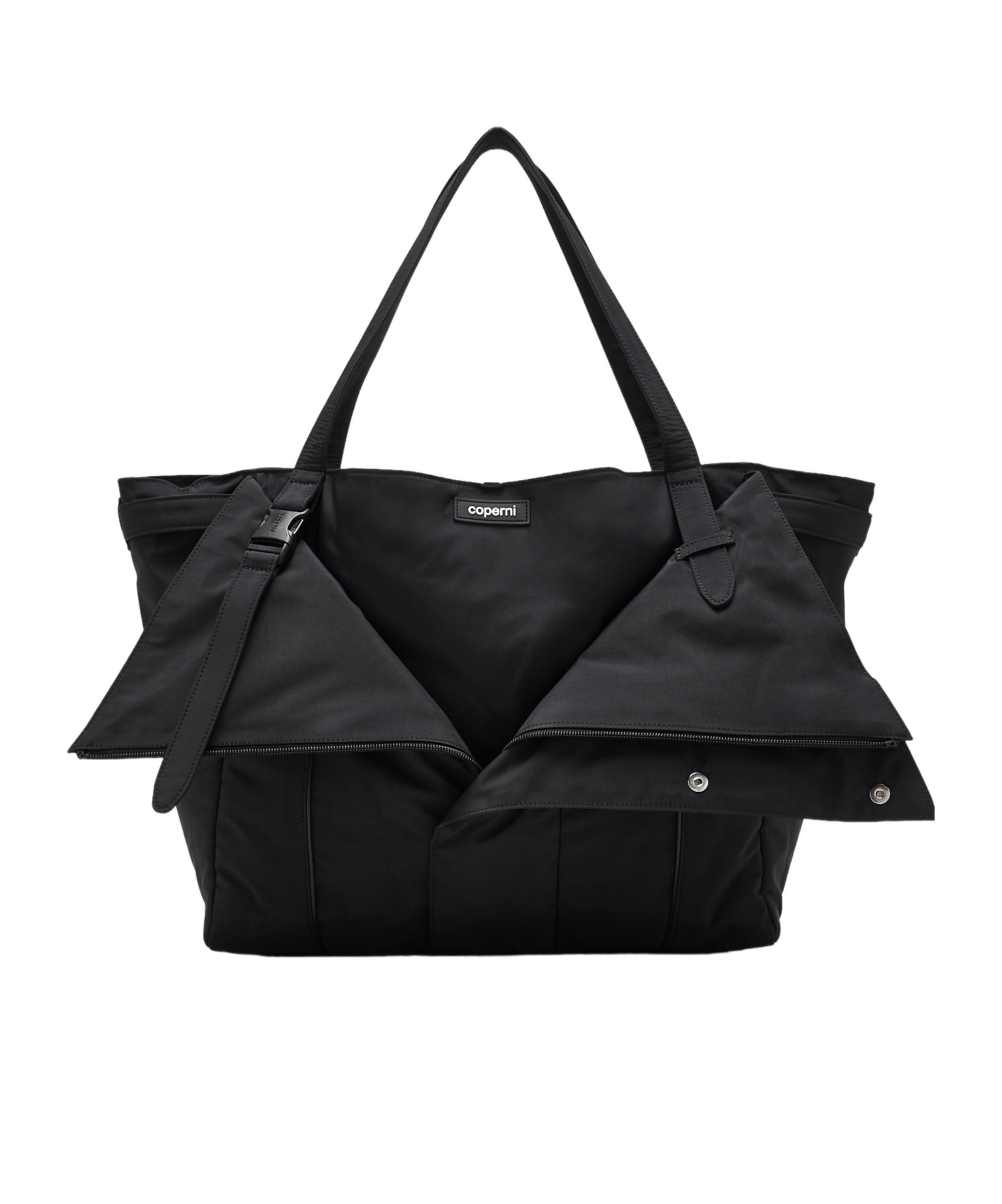 Coperni Technical Belt Cabas Bag In Black