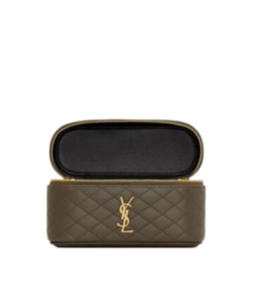 Saint Laurent Gaby Cross Body Bag In Brown