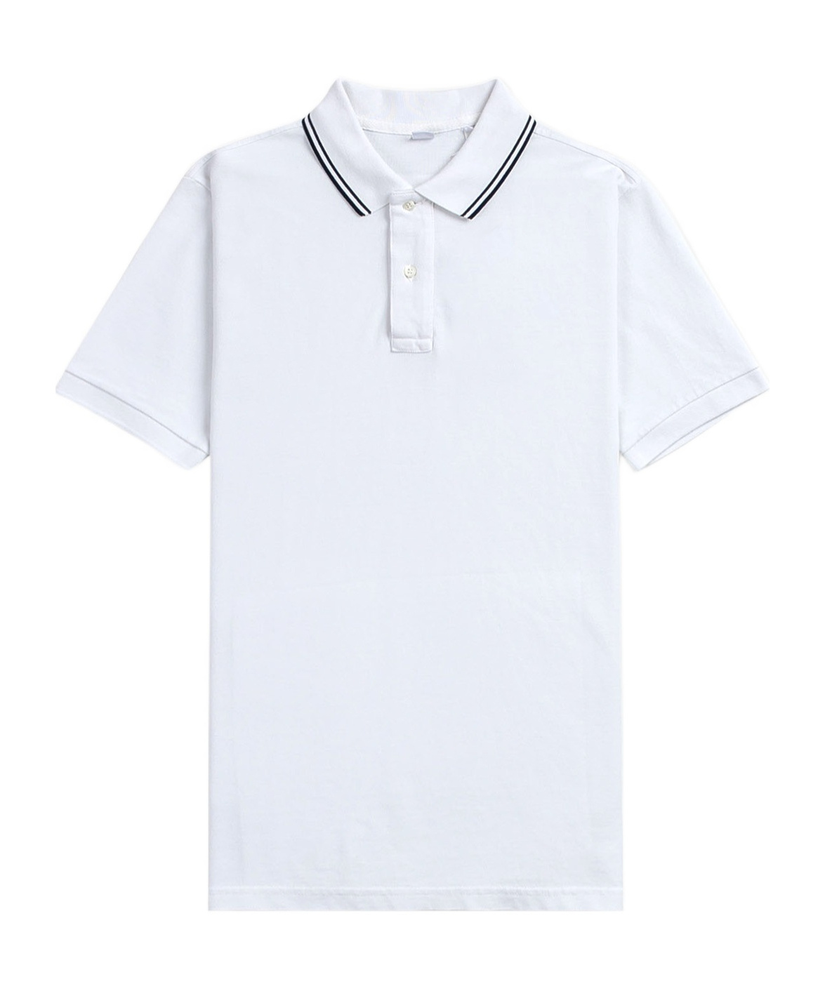 Aspesi Short-sleeved Polo Shirt In White