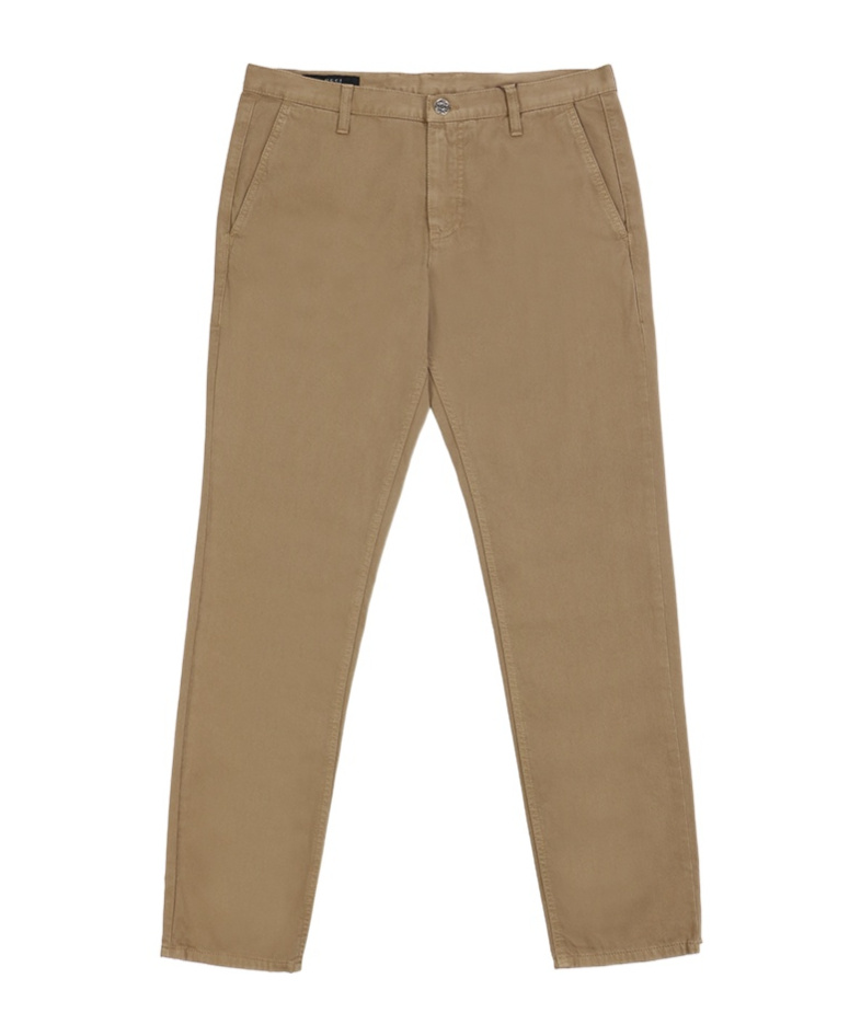 Gucci Straight Casual Pants In Brown