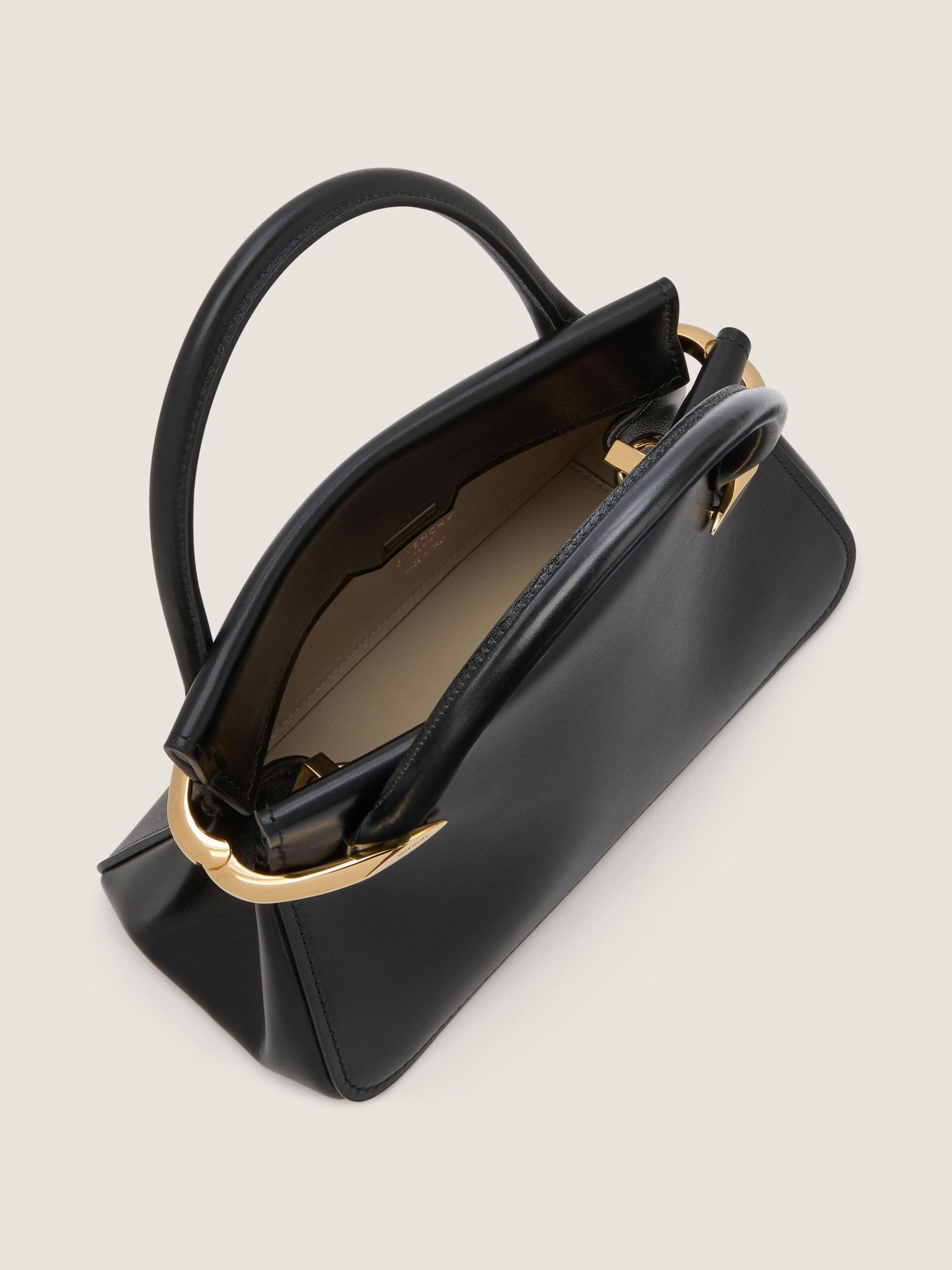 Givenchy Mini Pinch Bag In Leather In Black