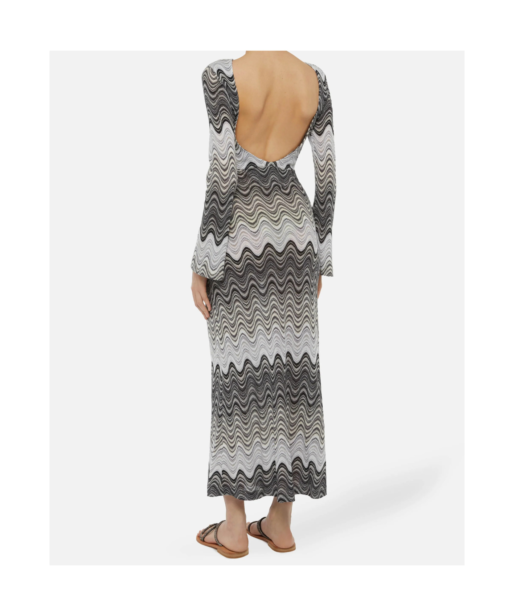 Mc2 Saint Barth Long Sleeve Dress In Multi