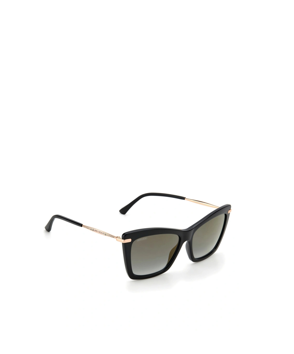 Jimmy Choo Eyewear Butterfly Frame Sunglasses In Gray