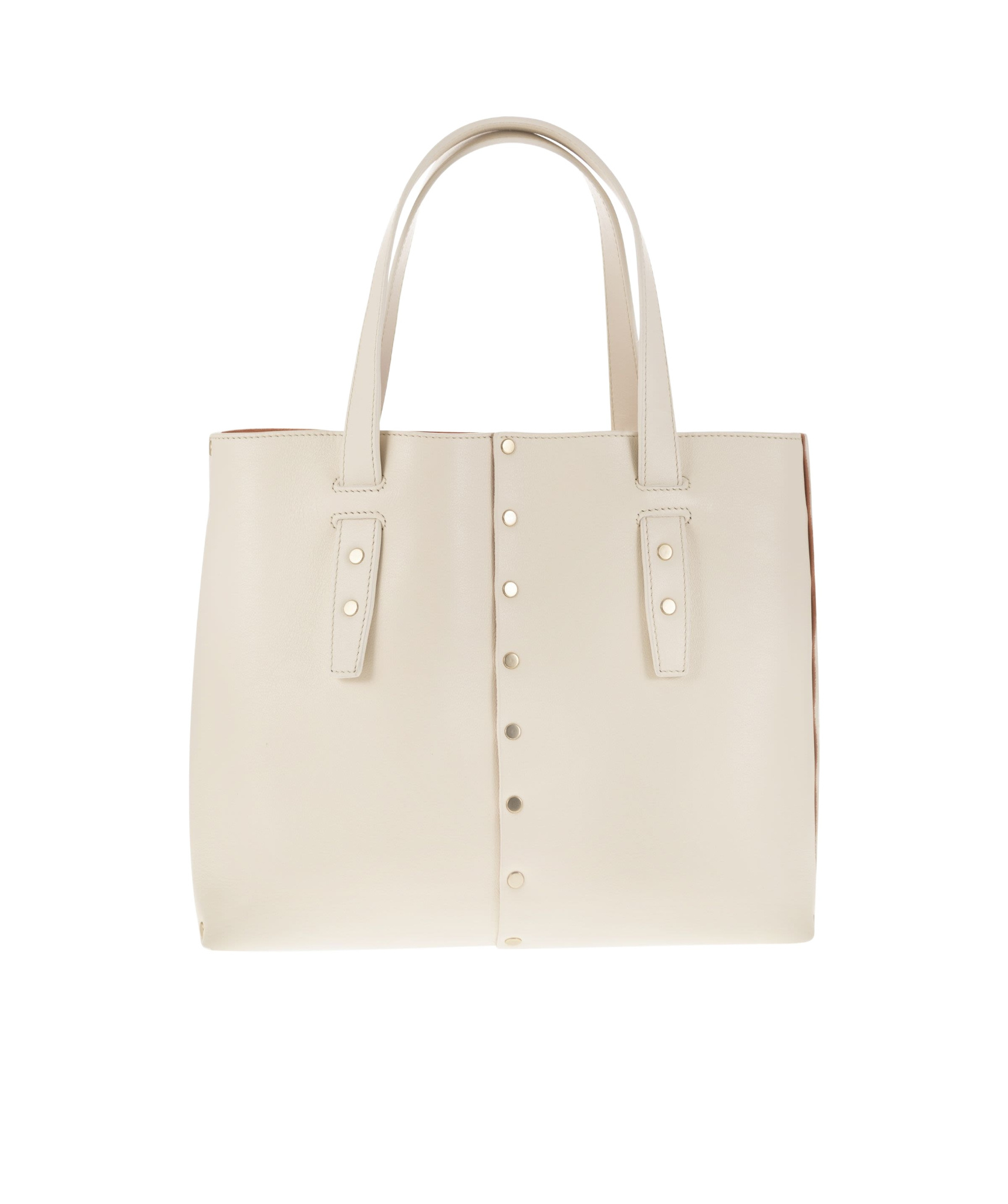 Fabiana Filippi Studded Tote Bag In White