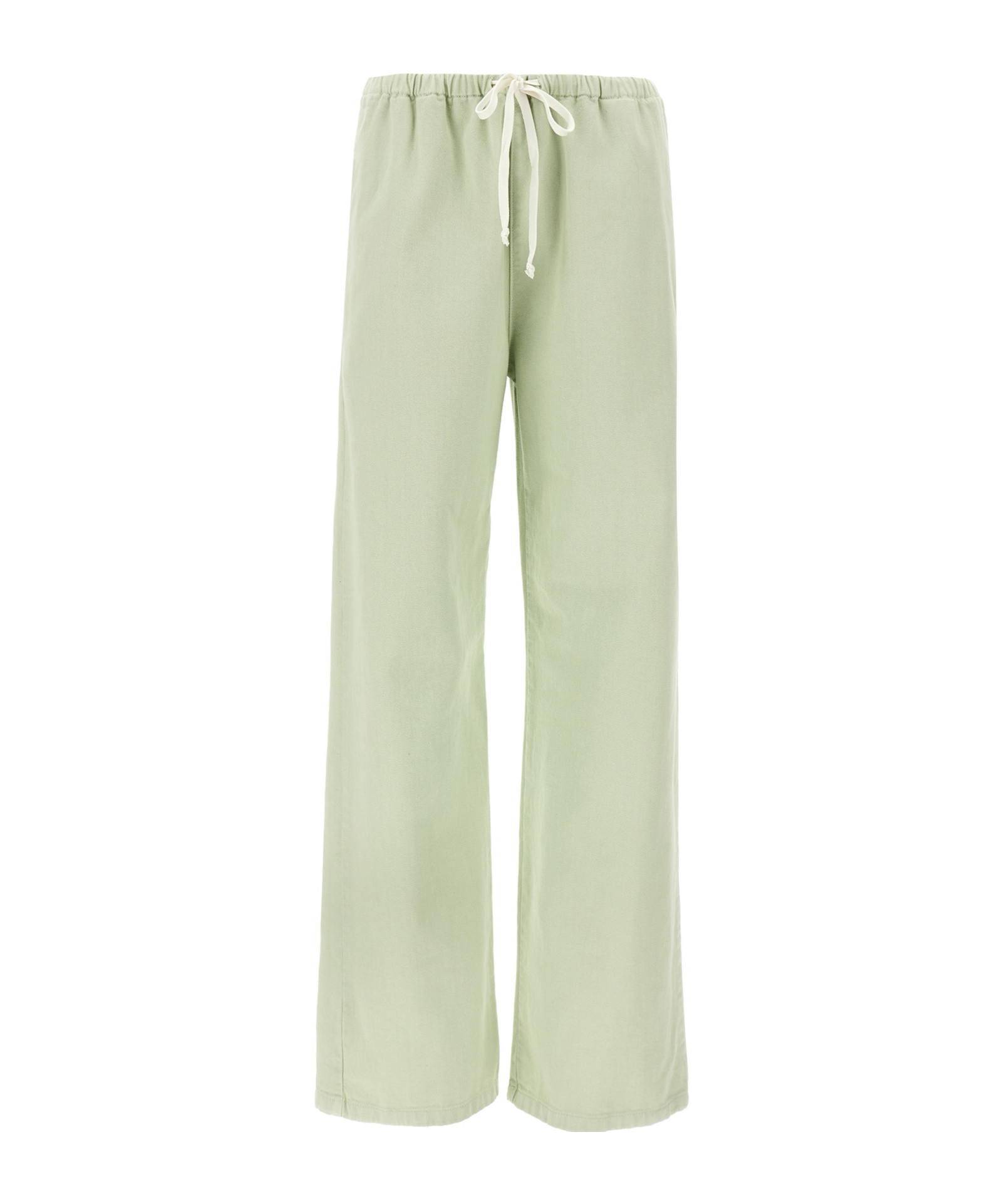 Shop Mm6 Maison Margiela Cotton Trousers In Green
