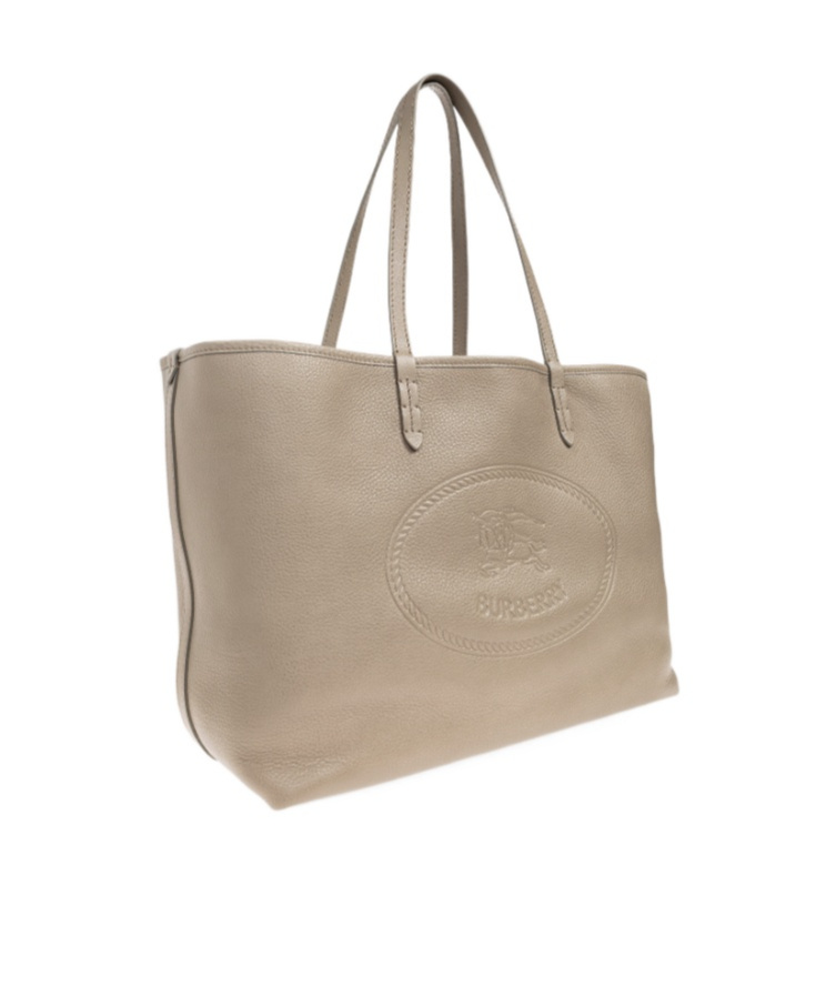 Burberry Highlands Double Handle Shoulder Bag In Neutral