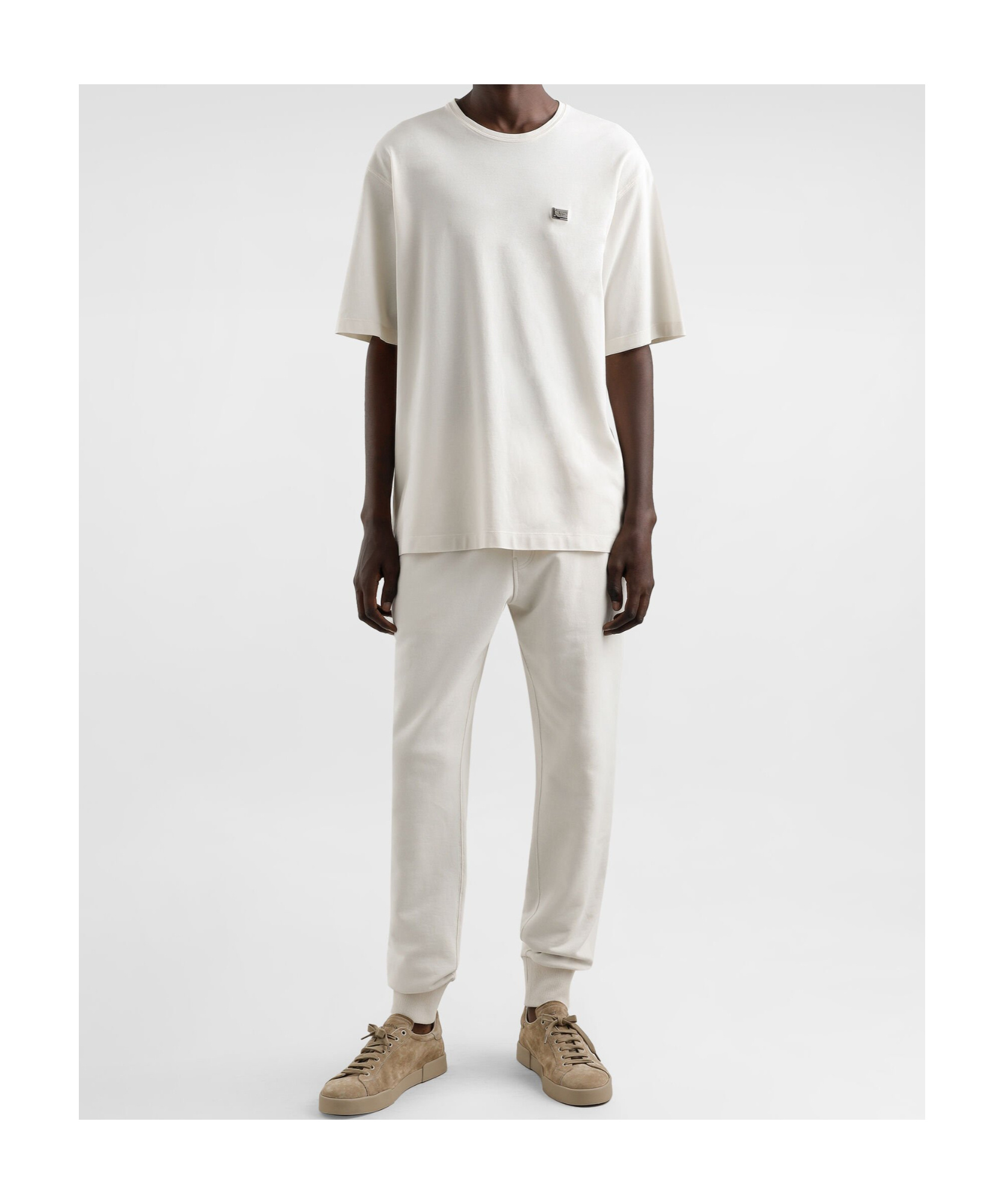 DOLCE & GABBANA DOLCE  GABBANA LOGO TAG CREWNECK T-SHIRT