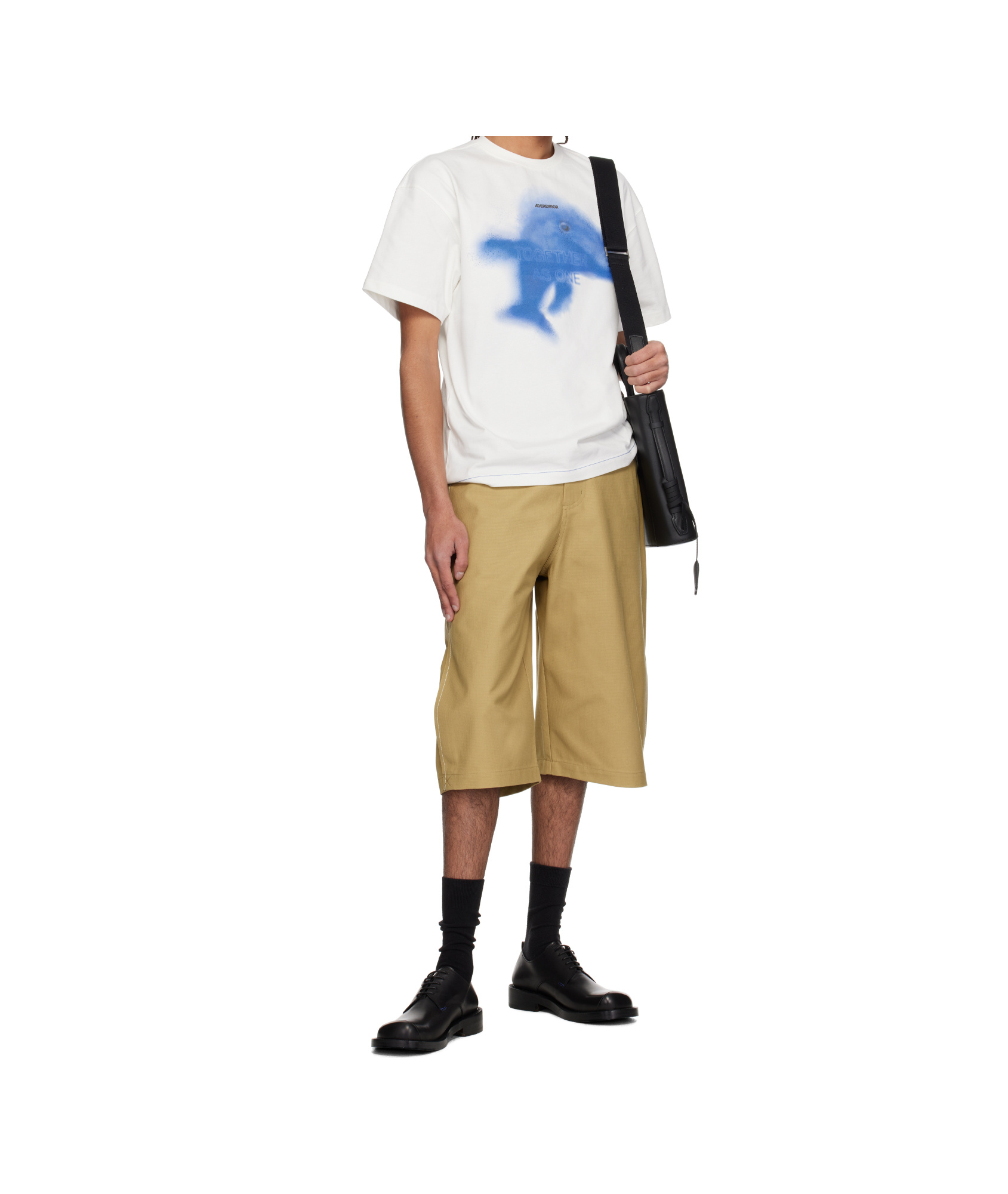Ader Error White 0105 T-shirt In White