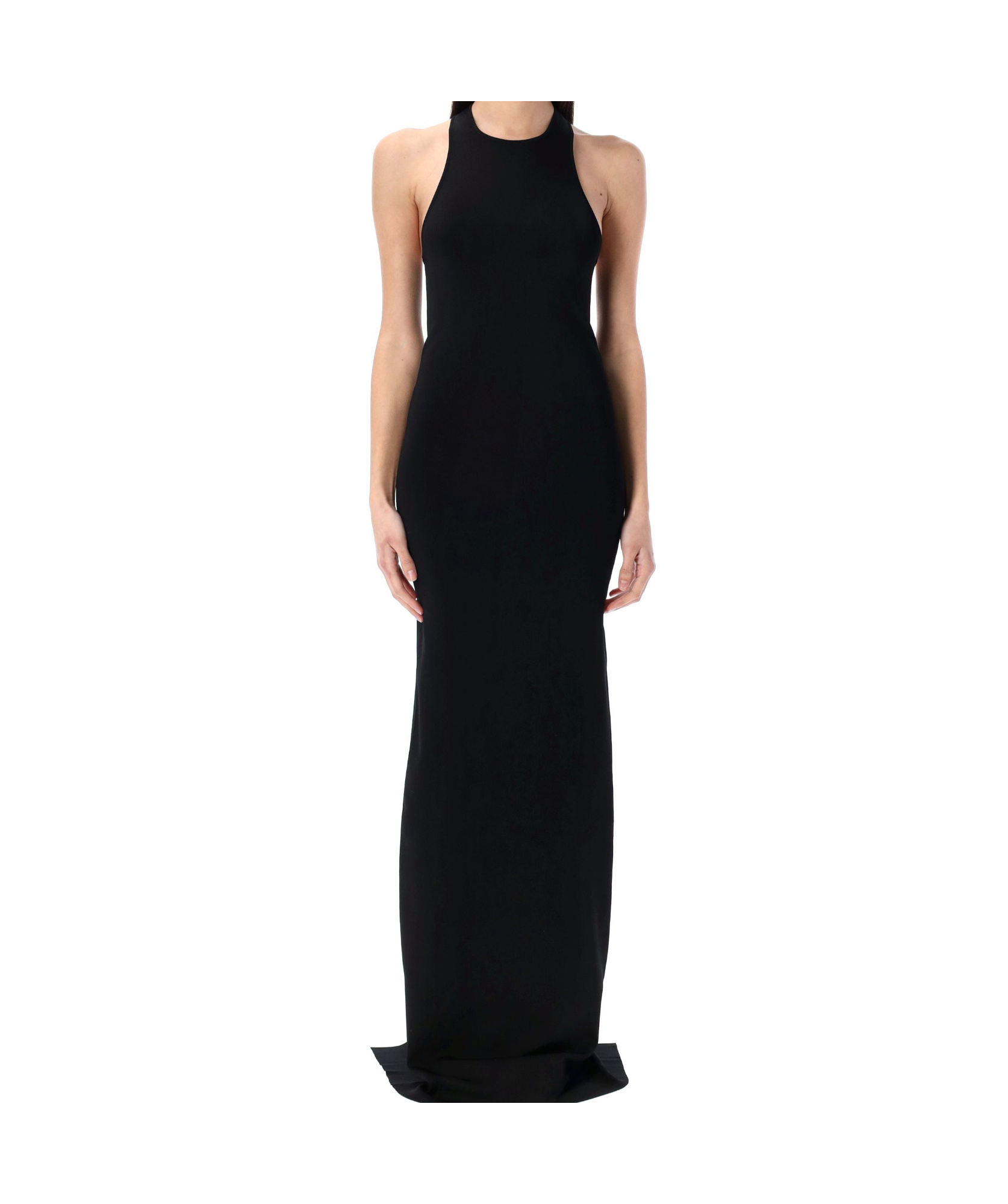 Saint Laurent Women's Long Dress In Black