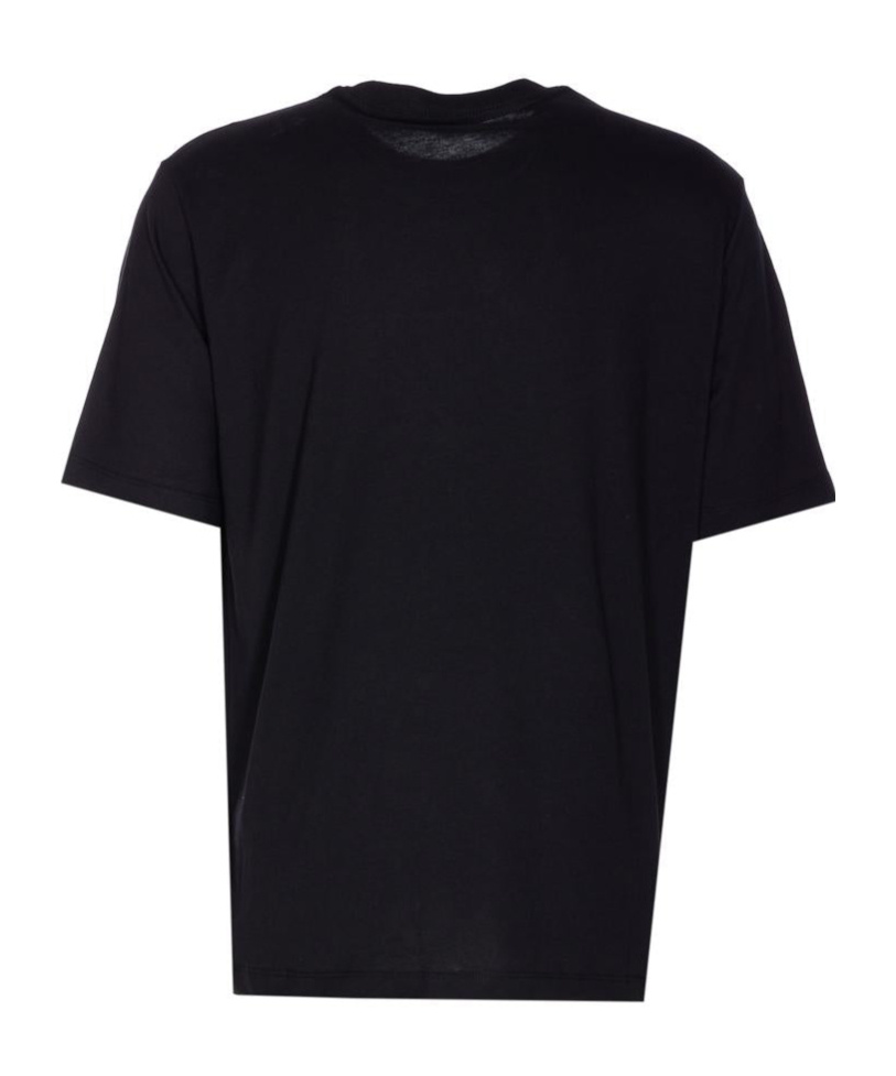 Amiri Cotton T-shirt With Logo Print In Black