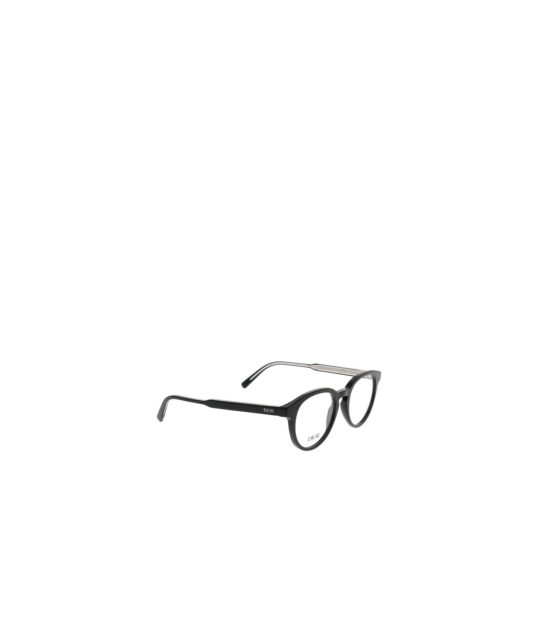 Dior Round Frame Mirror In White