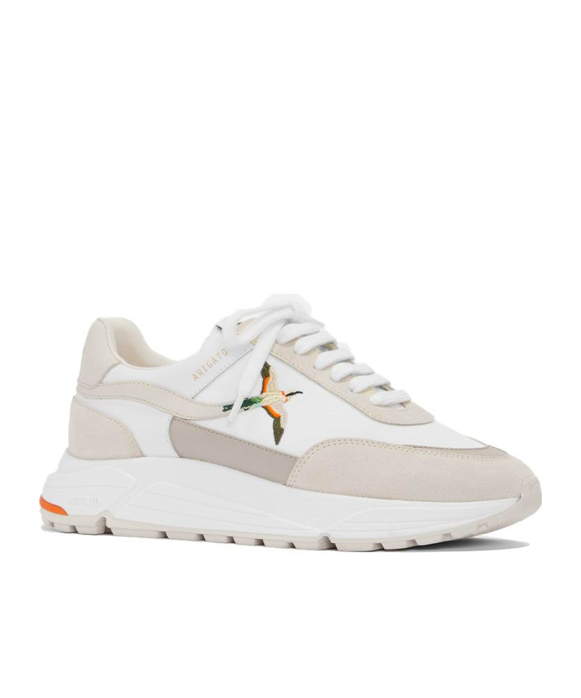 Axel Arigato Logo Lace-up Sneakers In White