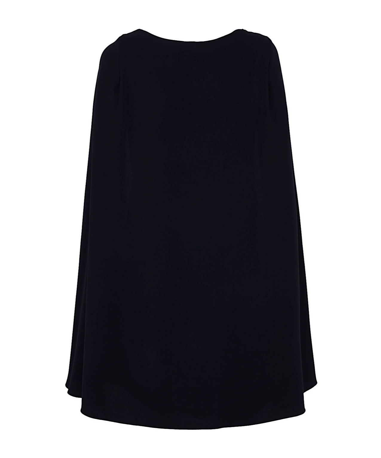 POLO RALPH LAUREN CAPE-OVERLAY SHORT DRESS