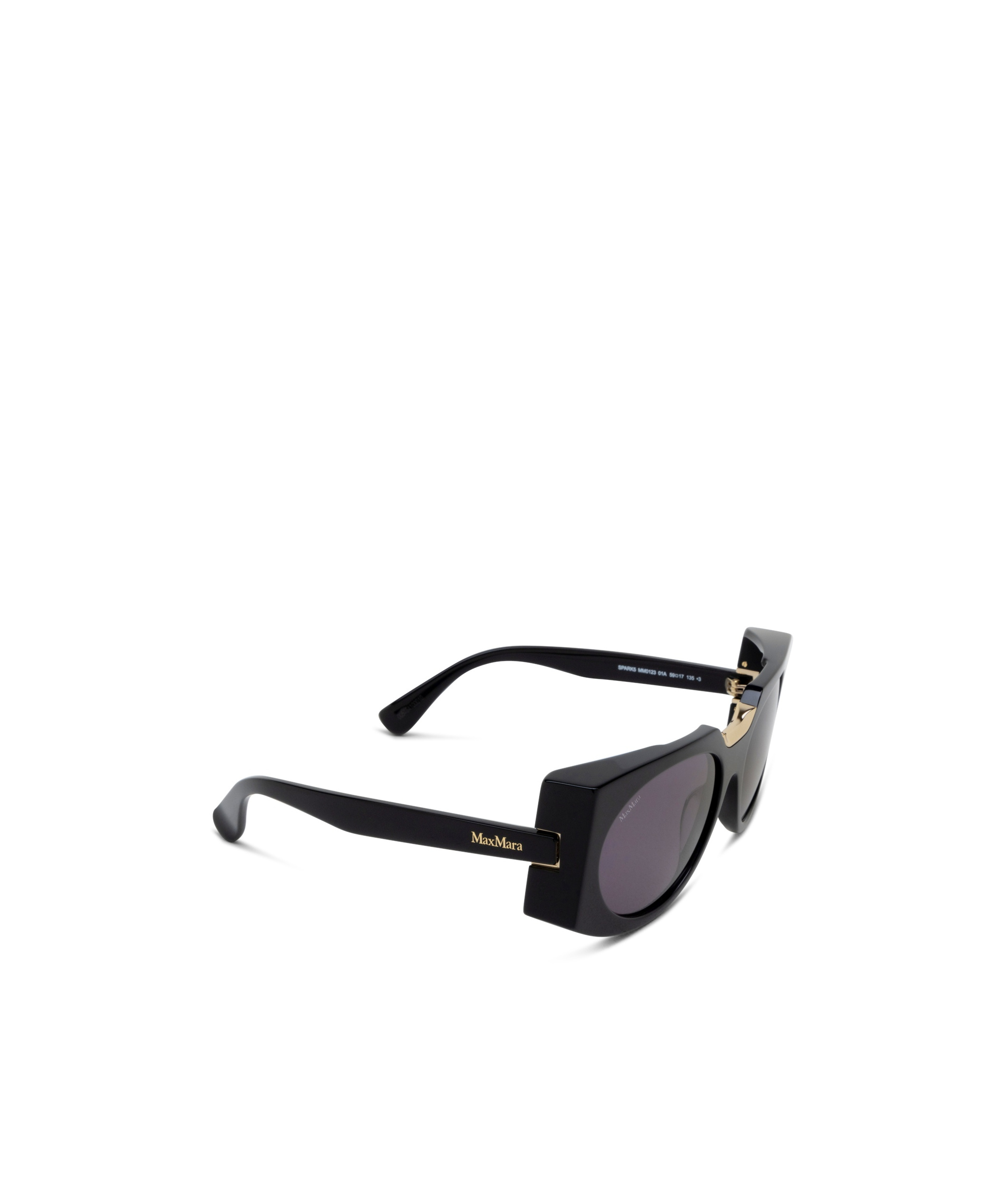 Shop Max Mara Oval Frame Sunglasses