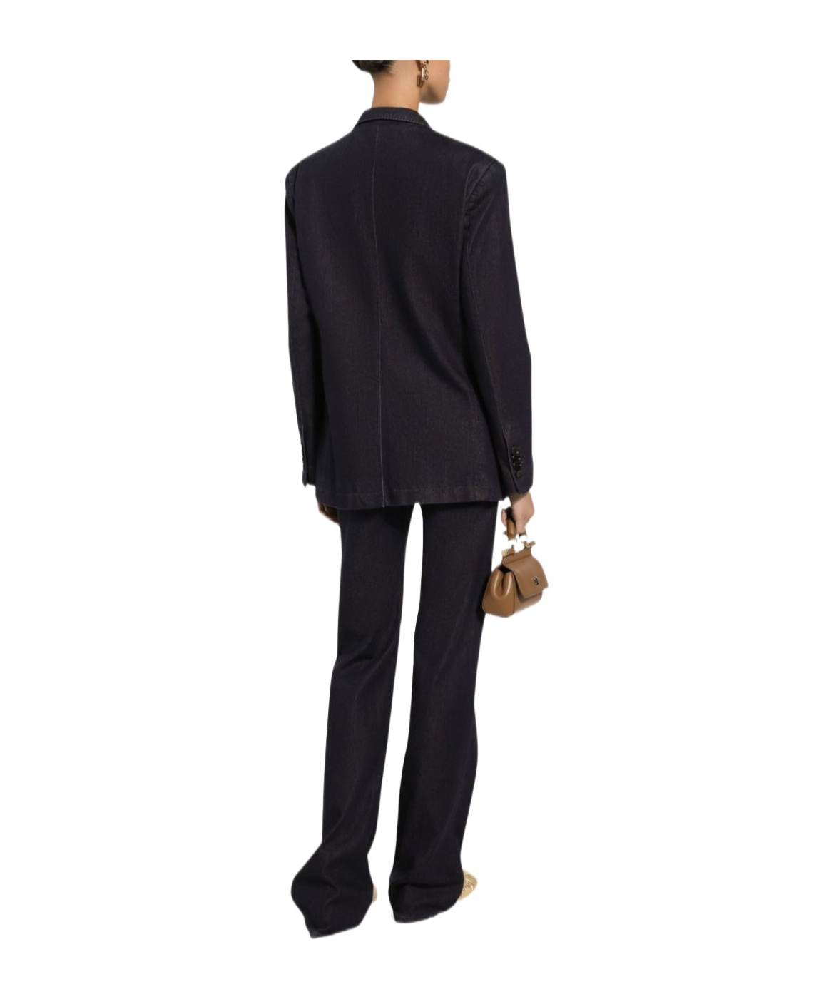 Dolce & Gabbana Straight-leg Jeans In Black