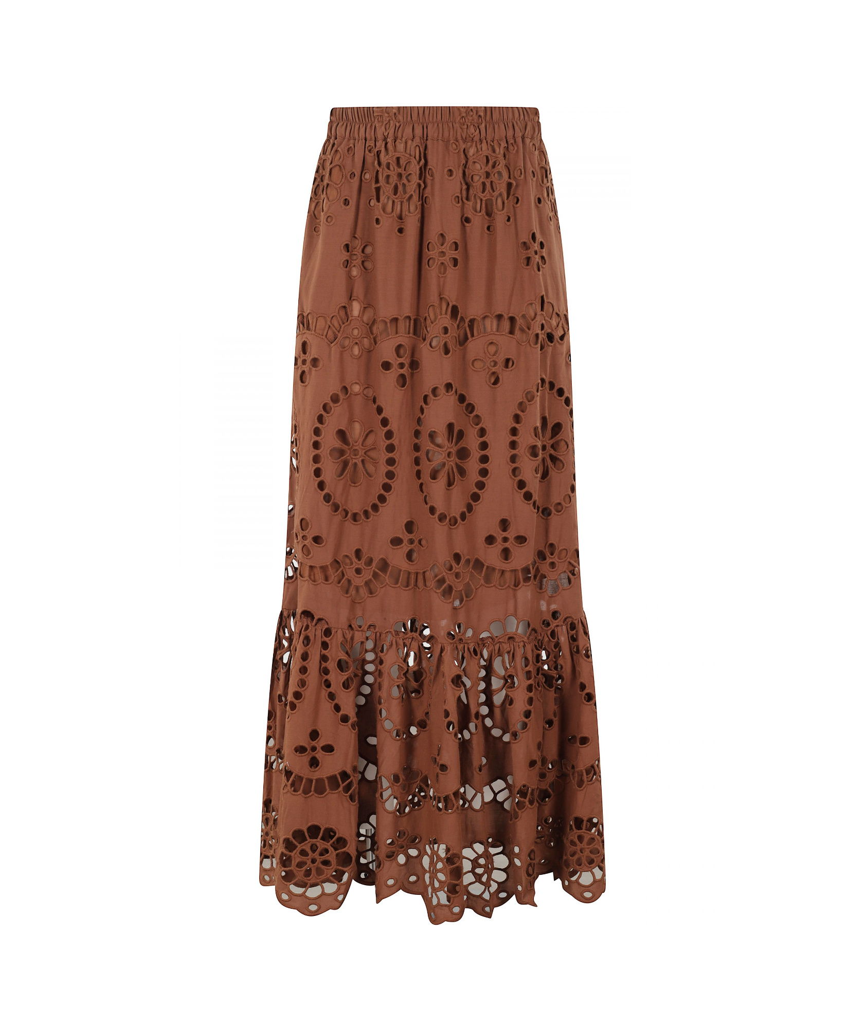 Shop Mc2 Saint Barth Hollow Skirt