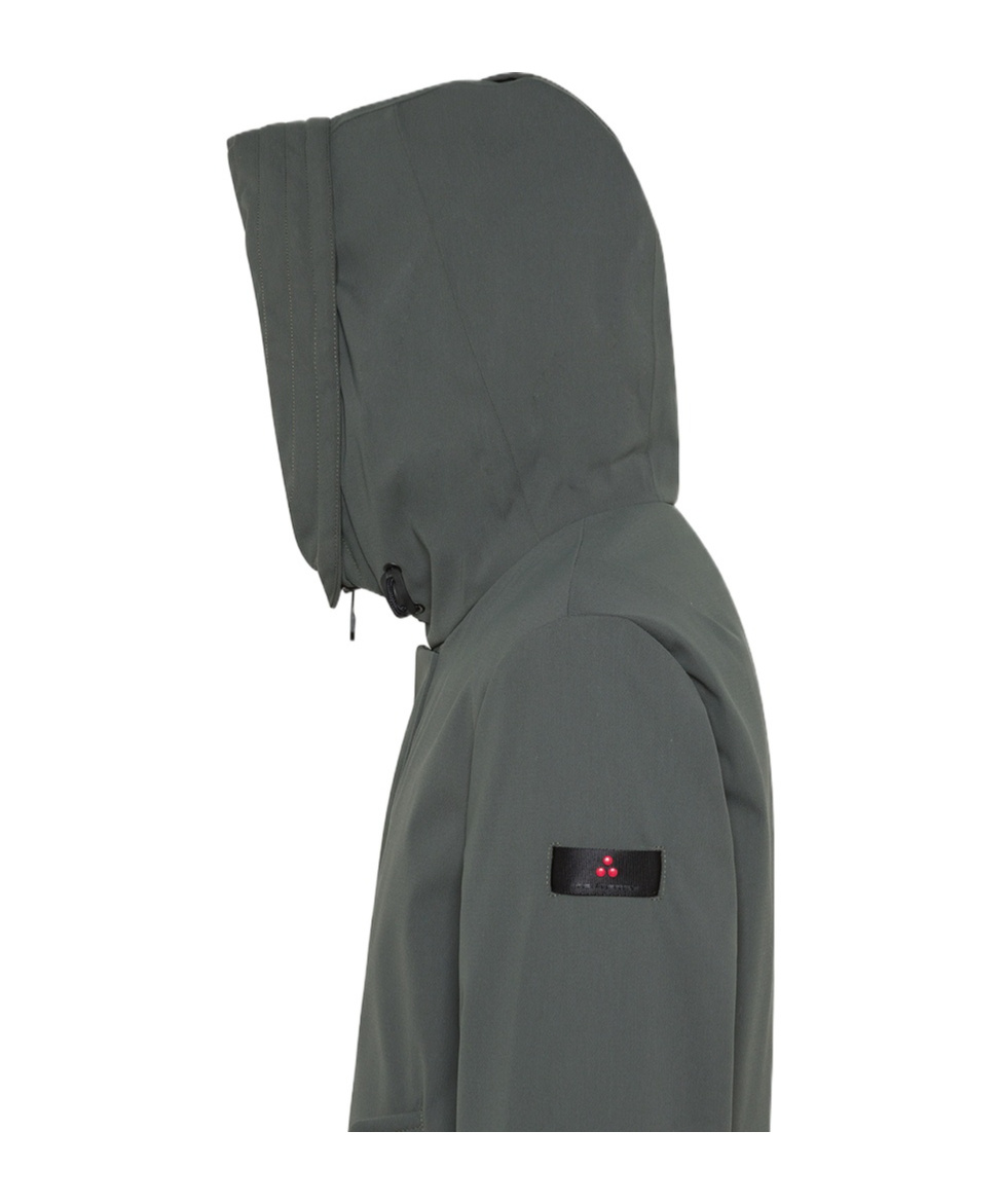 Peuterey Three-layer Sturdy Fabric Parka In Black