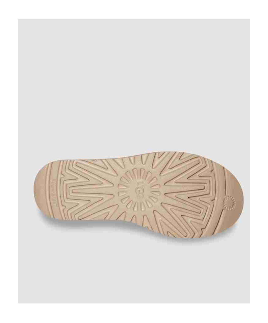 Ugg Mini Classic Ii Sand Ankle Boot In Nude